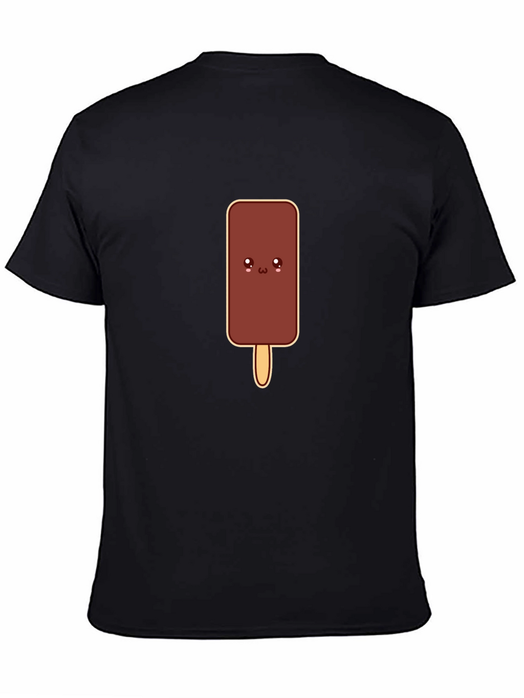 Cute Cartoon Chocolate Ice Cream Bar Graphic Tee