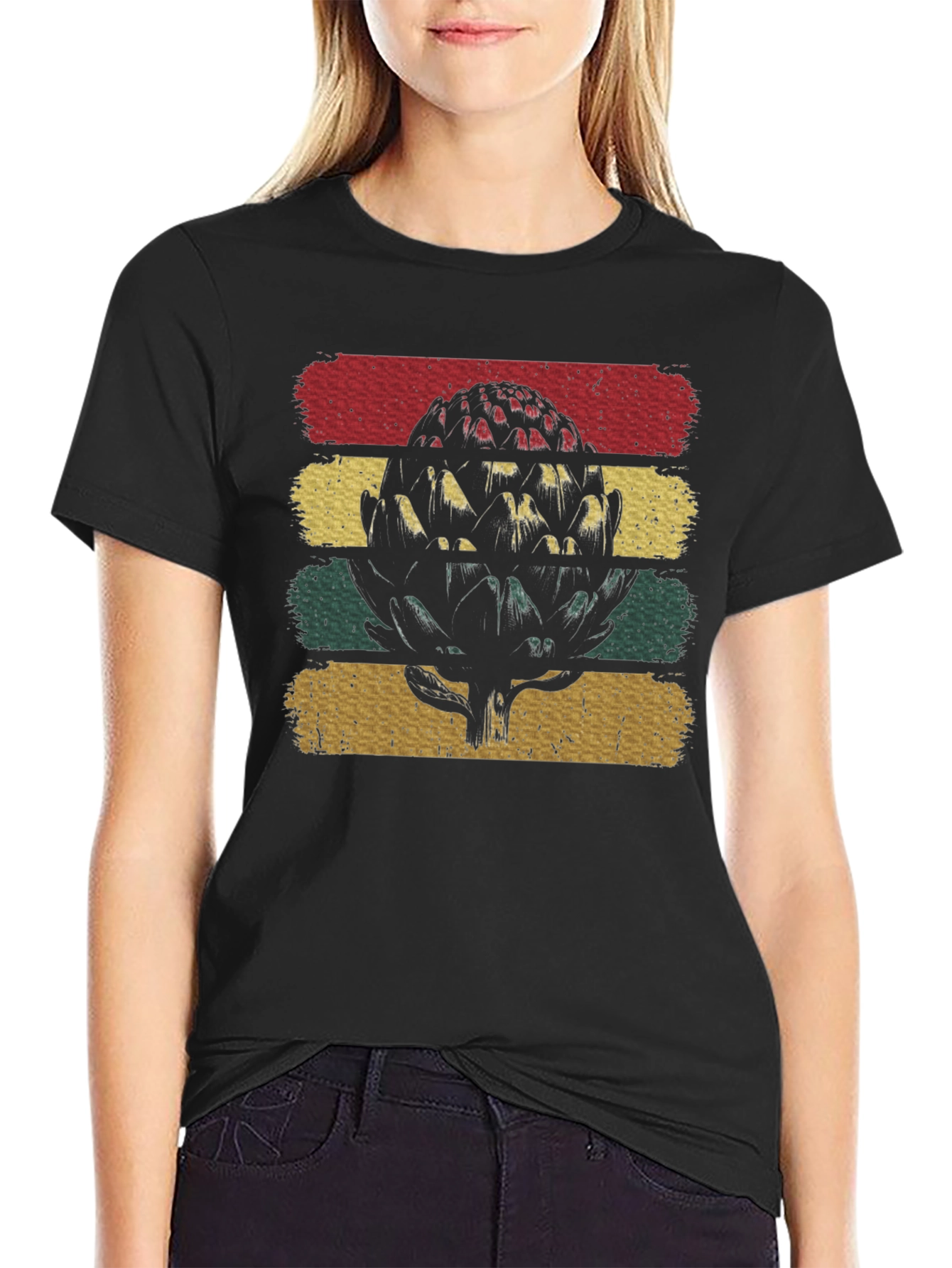 Vintage Artichoke Tee - Retro Style Graphic T-Shirt