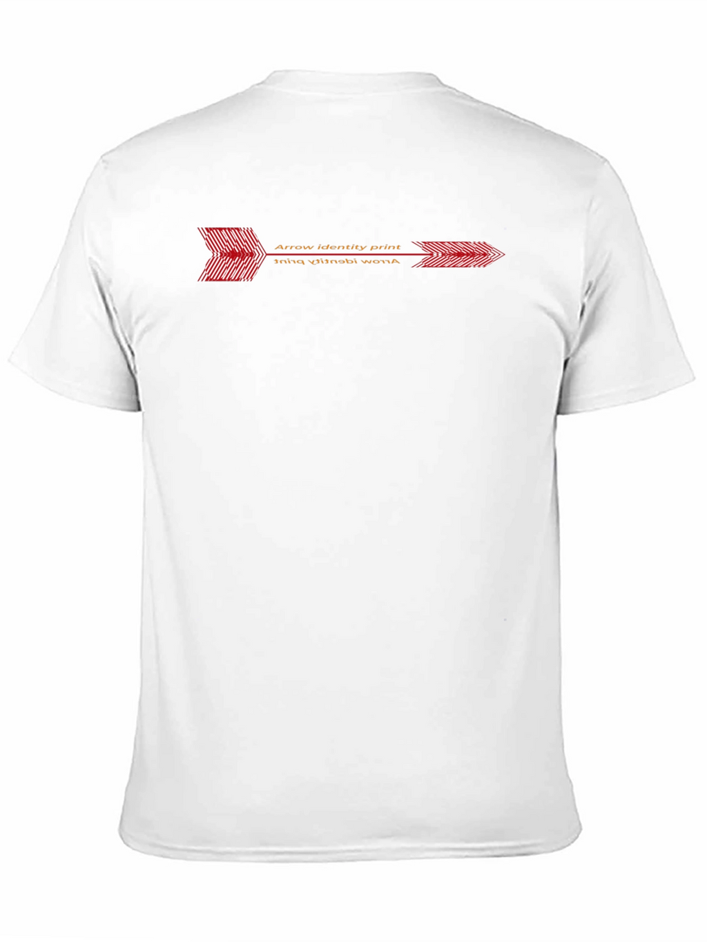 Arrow Identity Print Black T-Shirt