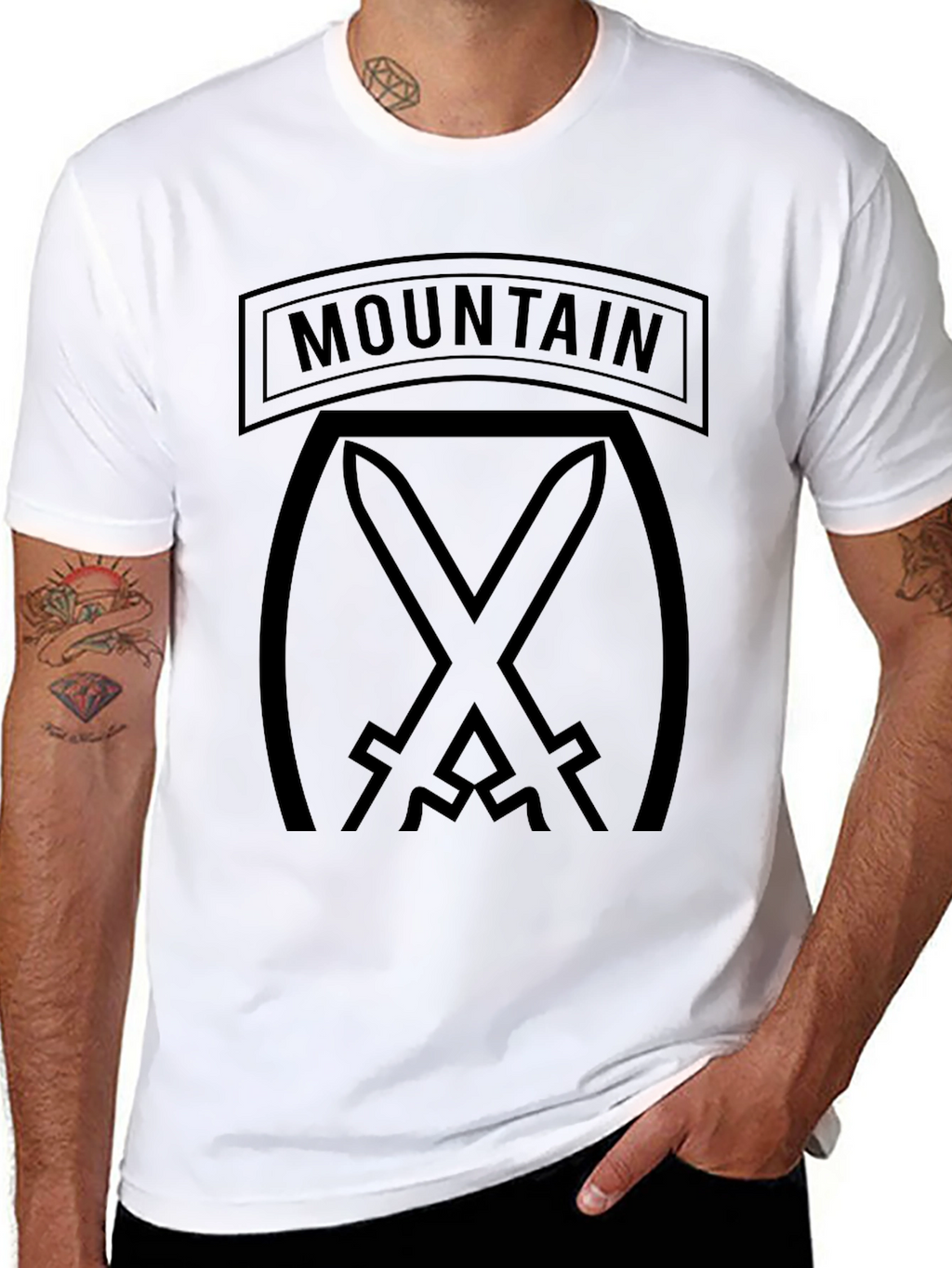 Mountain Division Graphic Tee - Black