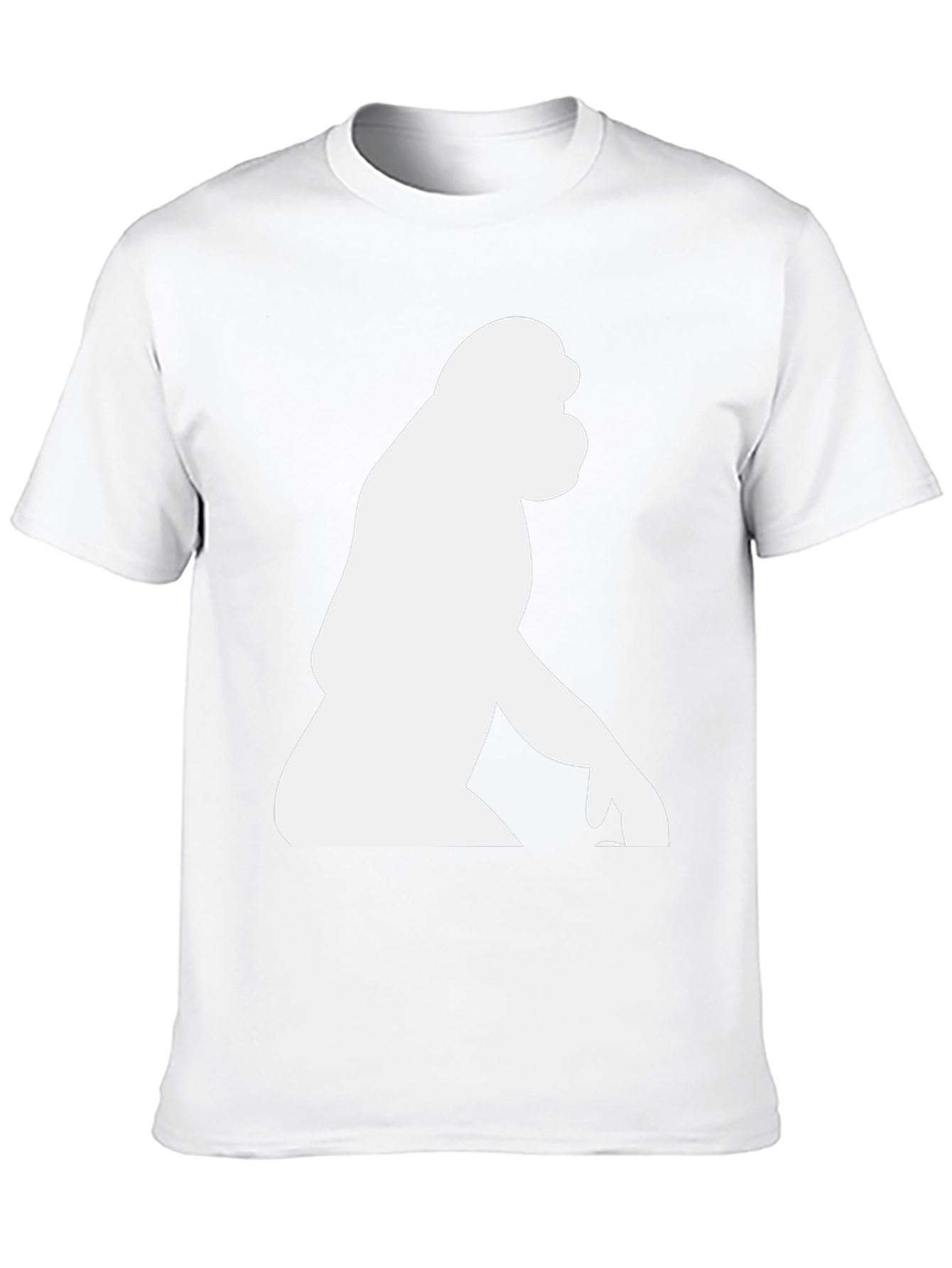 Gorilla Graphic Print Black T-Shirt