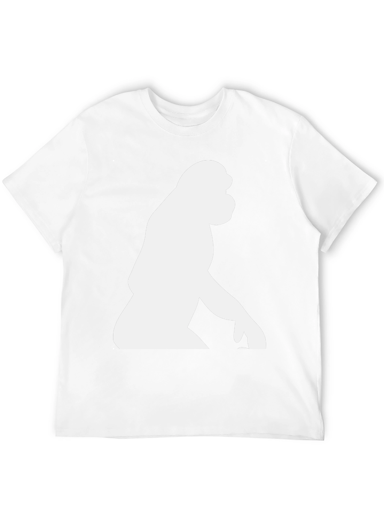 Gorilla Graphic Print Black T-Shirt