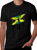 Jamaica DNA Mens Black Graphic Tee Shirt
