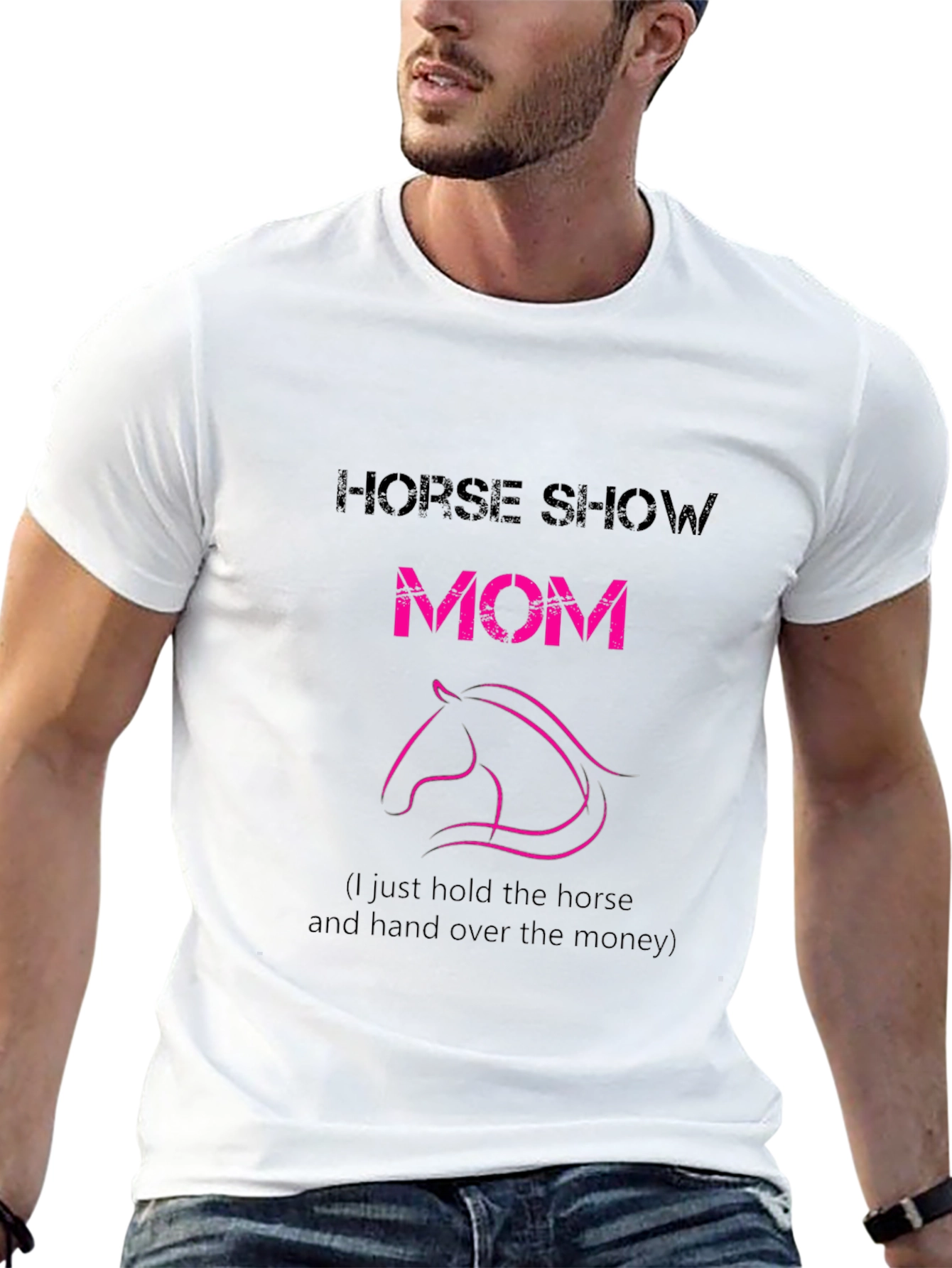 Horse Show Mom T-Shirt - Funny Equestrian Tee