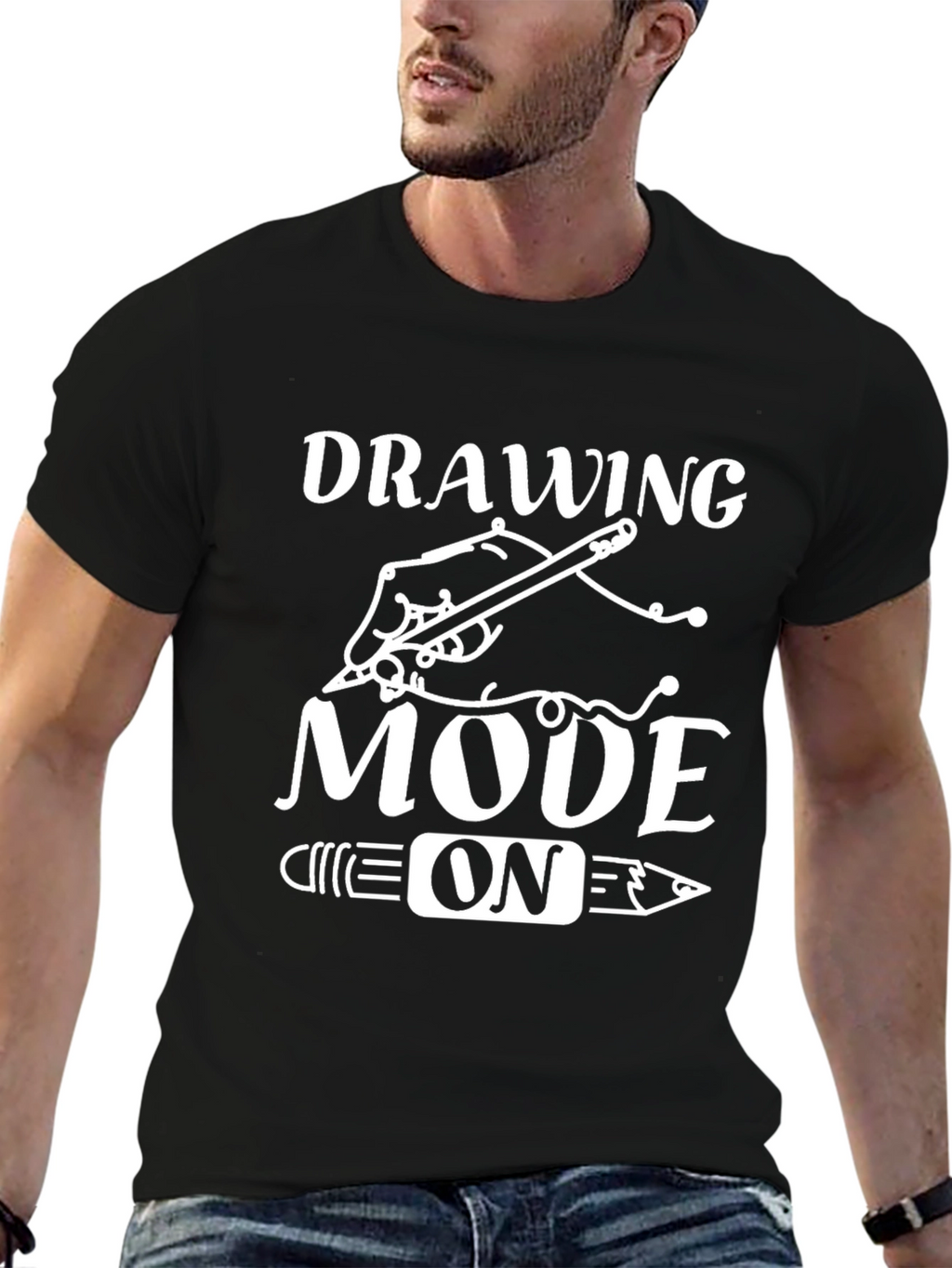 Drawing Mode On T-Shirt
