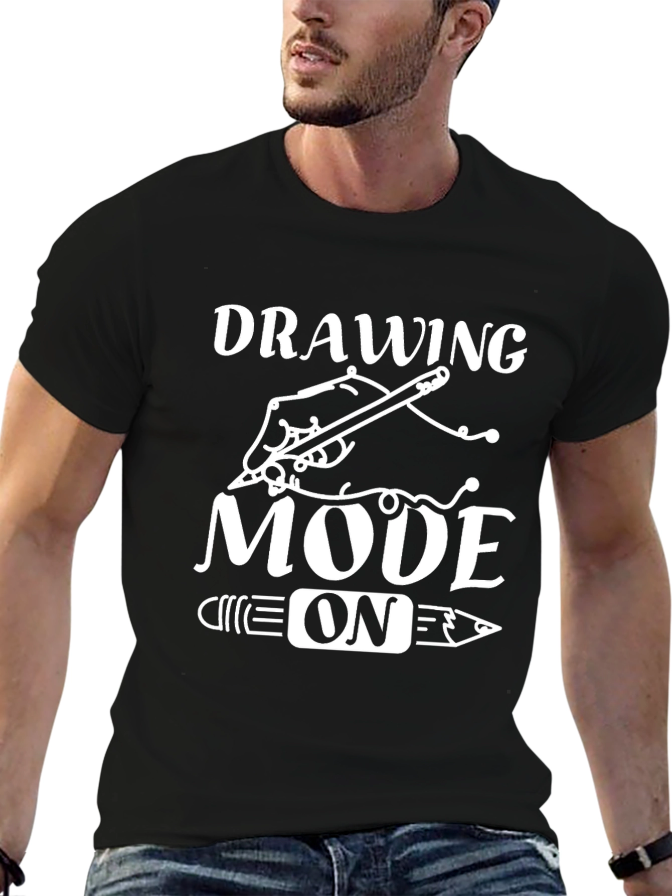 Drawing Mode On T-Shirt