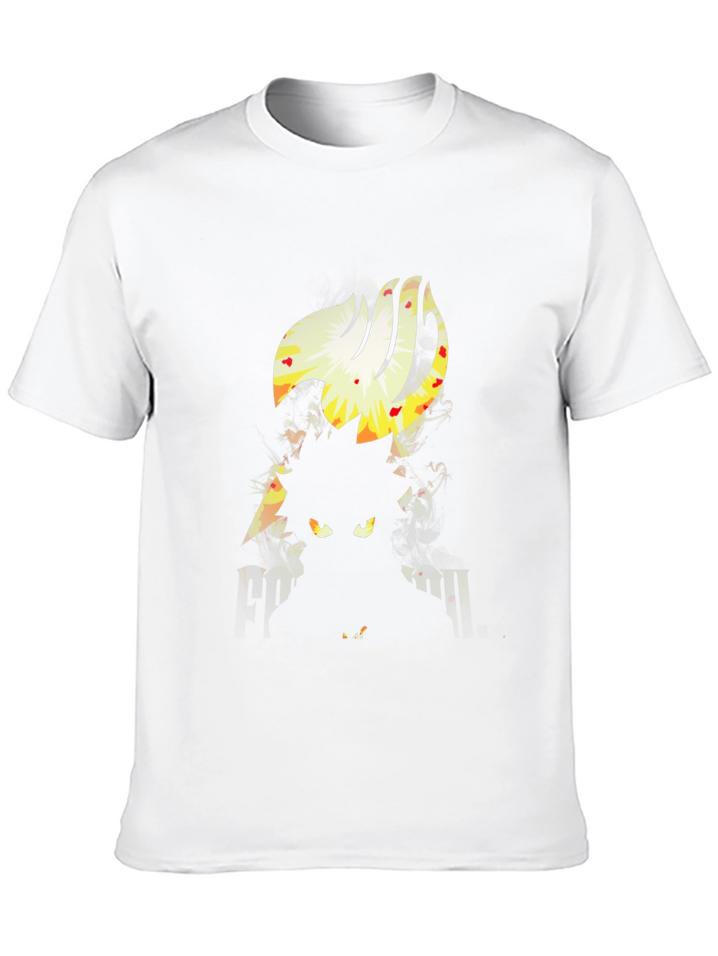 Fairy Tail Anime Graphic Black T-Shirt