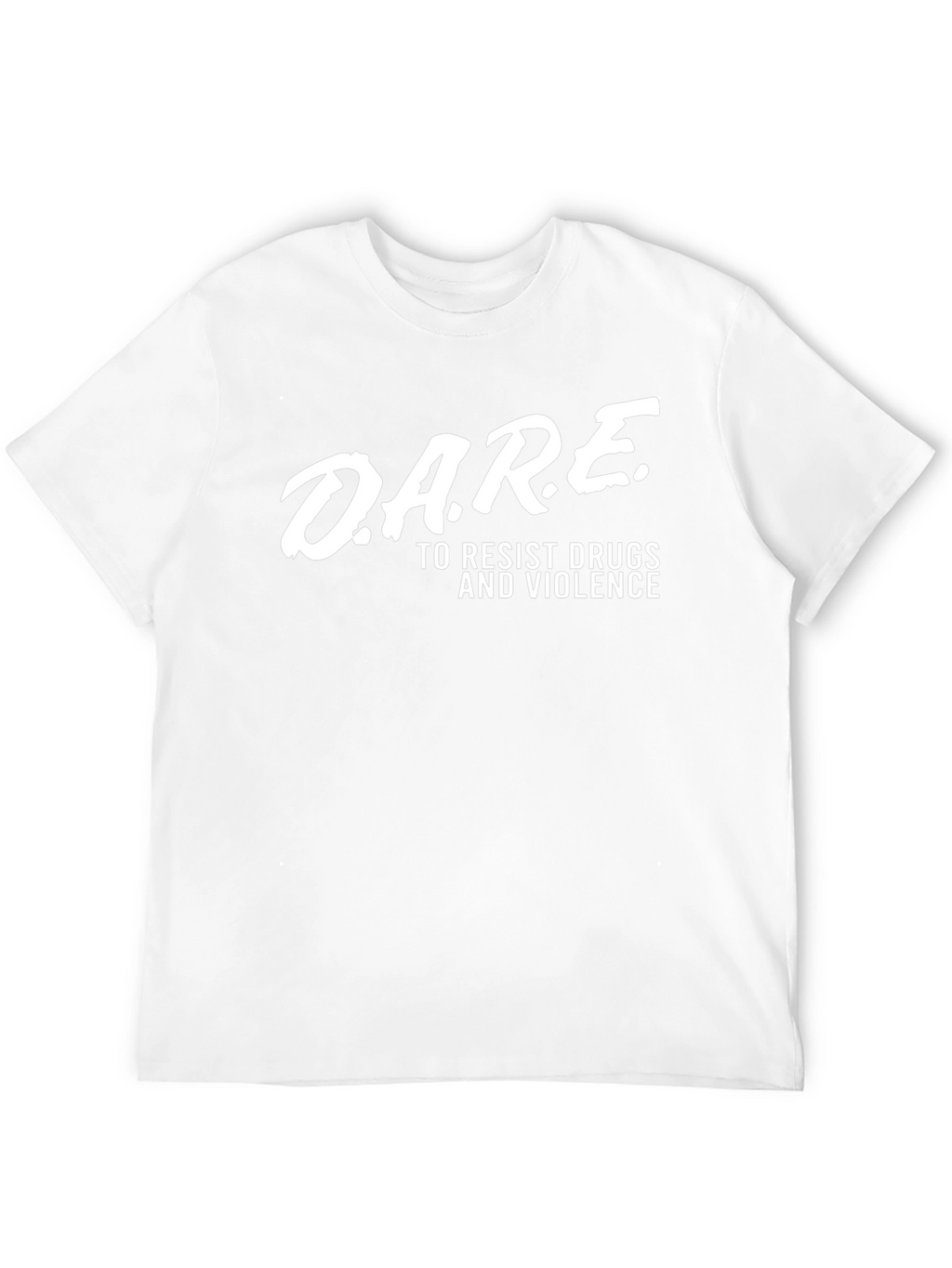 D.A.R.E. Resist Drugs & Violence Black T-Shirt