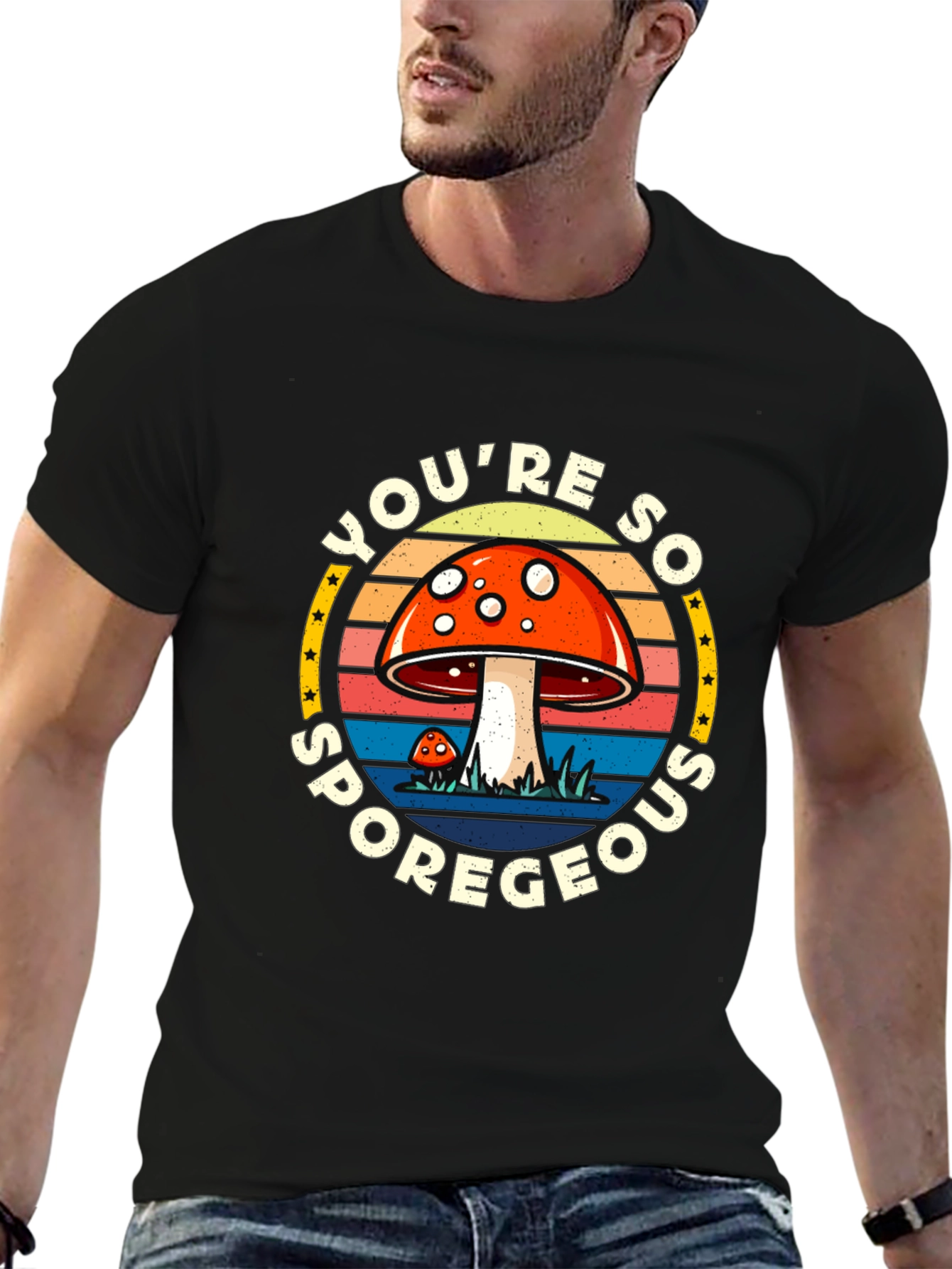 Youre So Sporegeous Mushroom Graphic Tee
