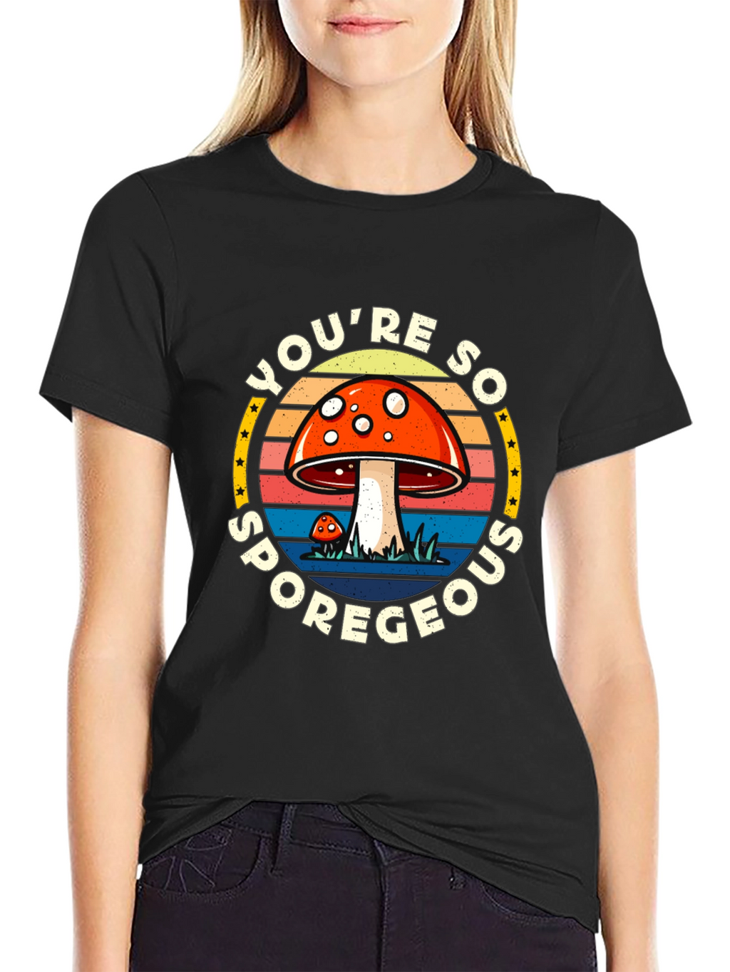 Youre So Sporegeous Mushroom Graphic Tee