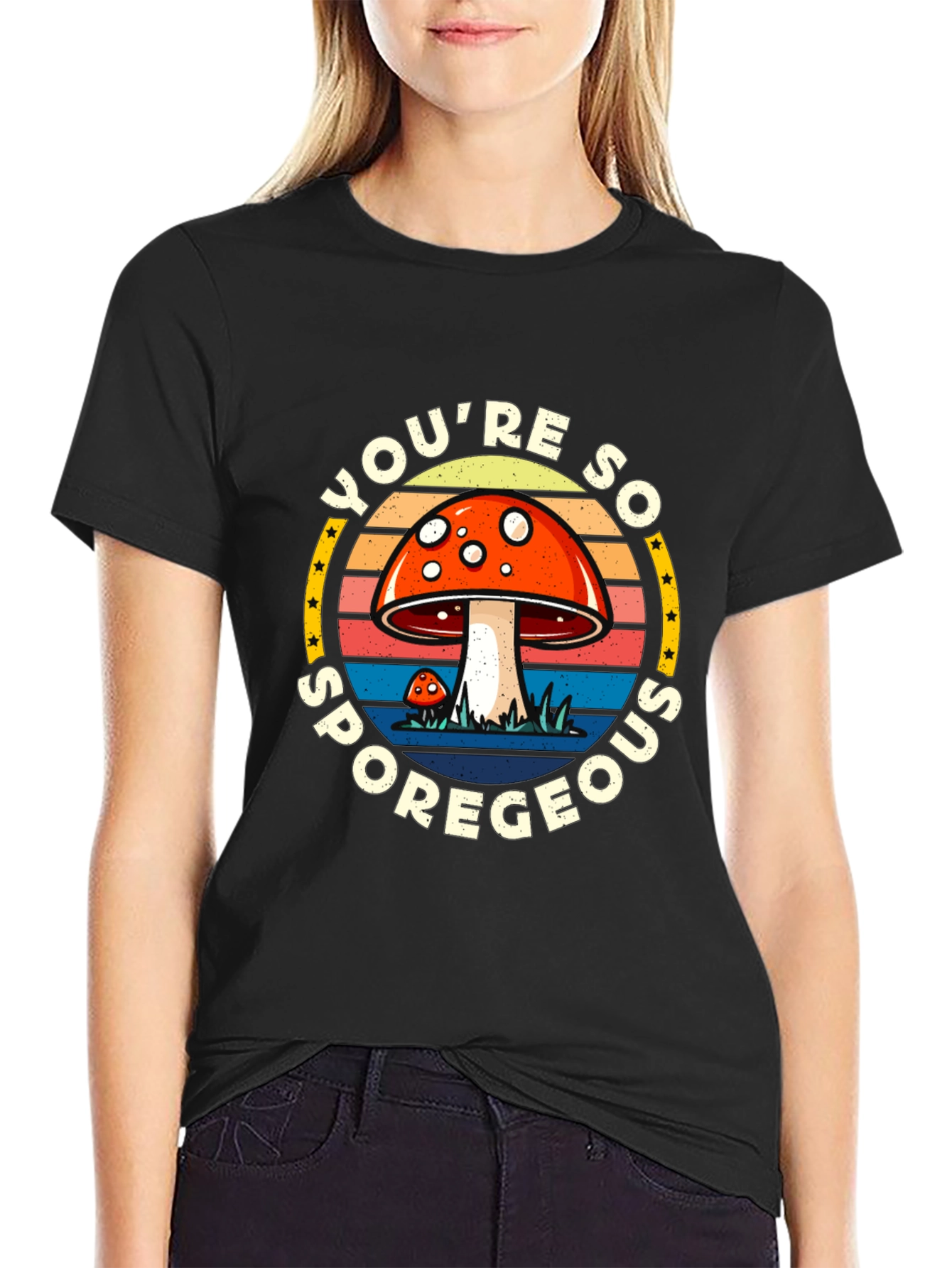 Youre So Sporegeous Mushroom Graphic Tee