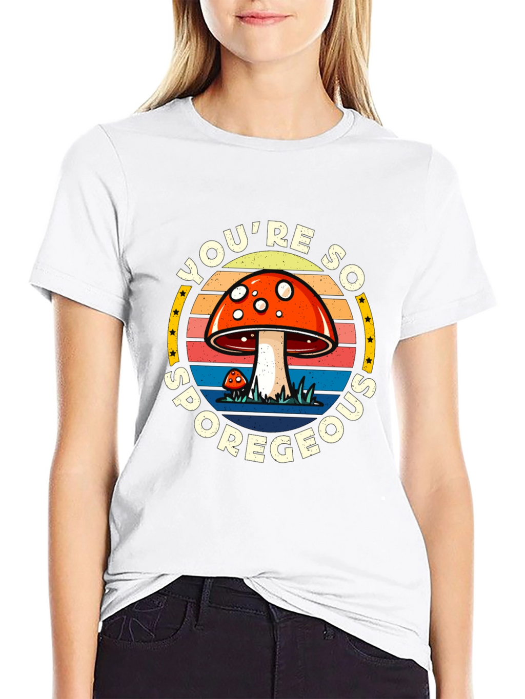 Youre So Sporegeous Mushroom Graphic Tee