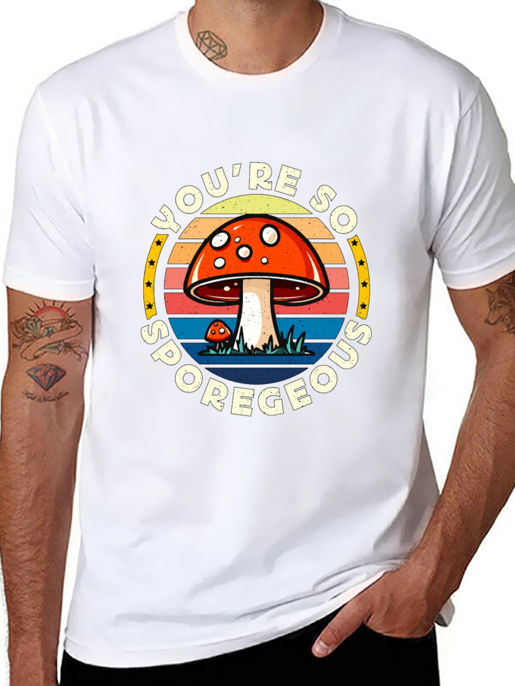 Youre So Sporegeous Mushroom Graphic Tee