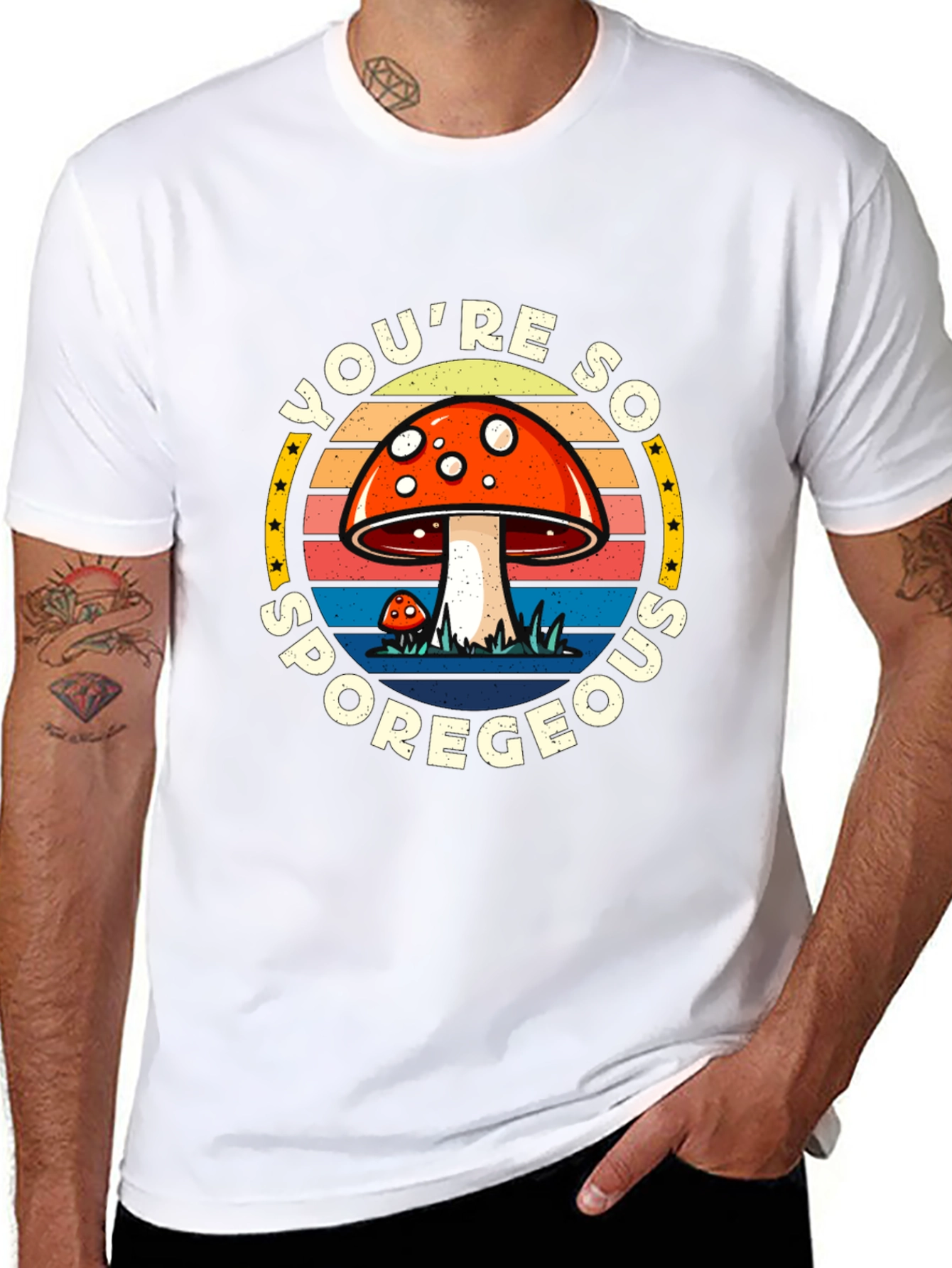 Youre So Sporegeous Mushroom Graphic Tee