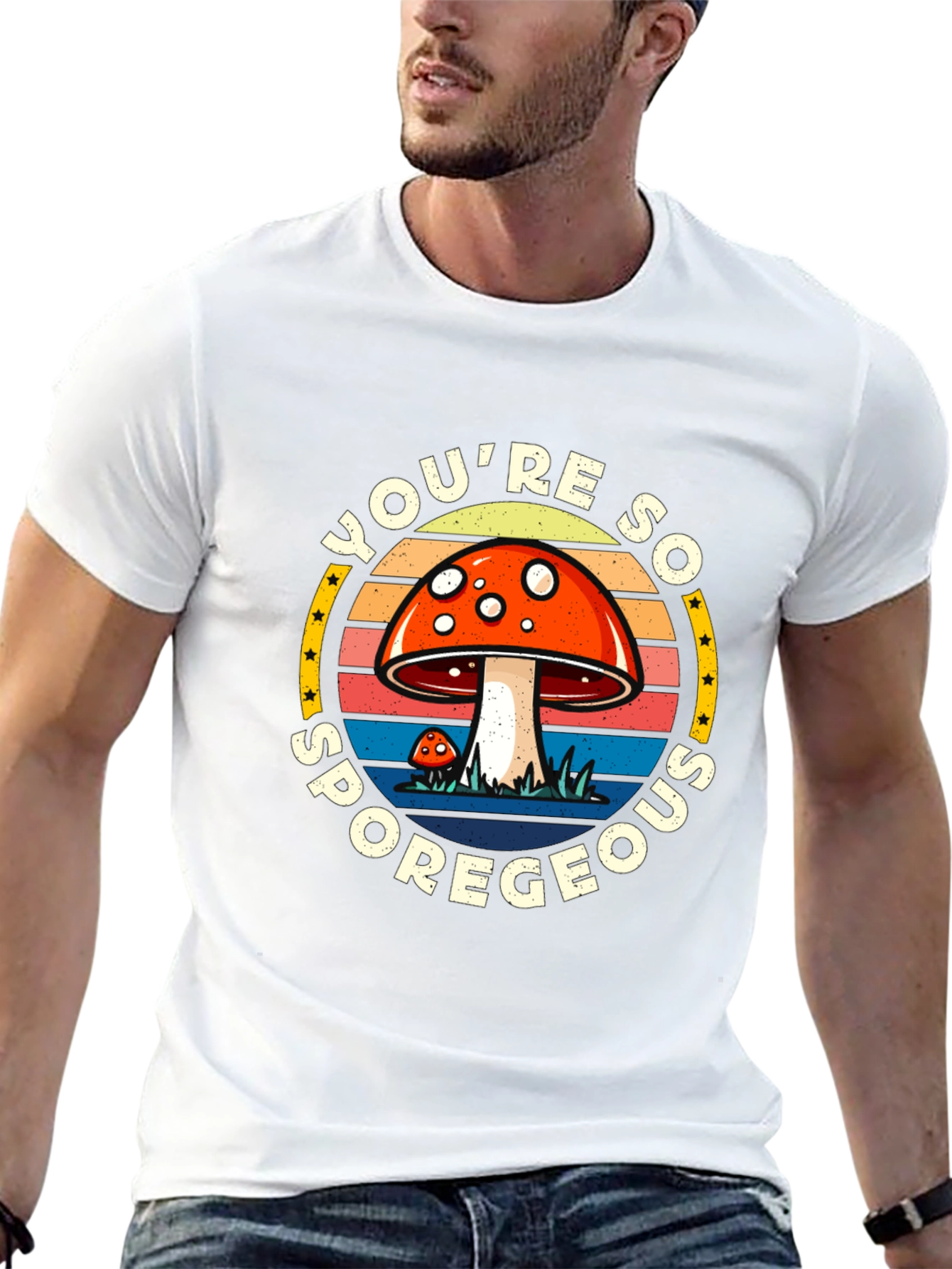 Youre So Sporegeous Mushroom Graphic Tee