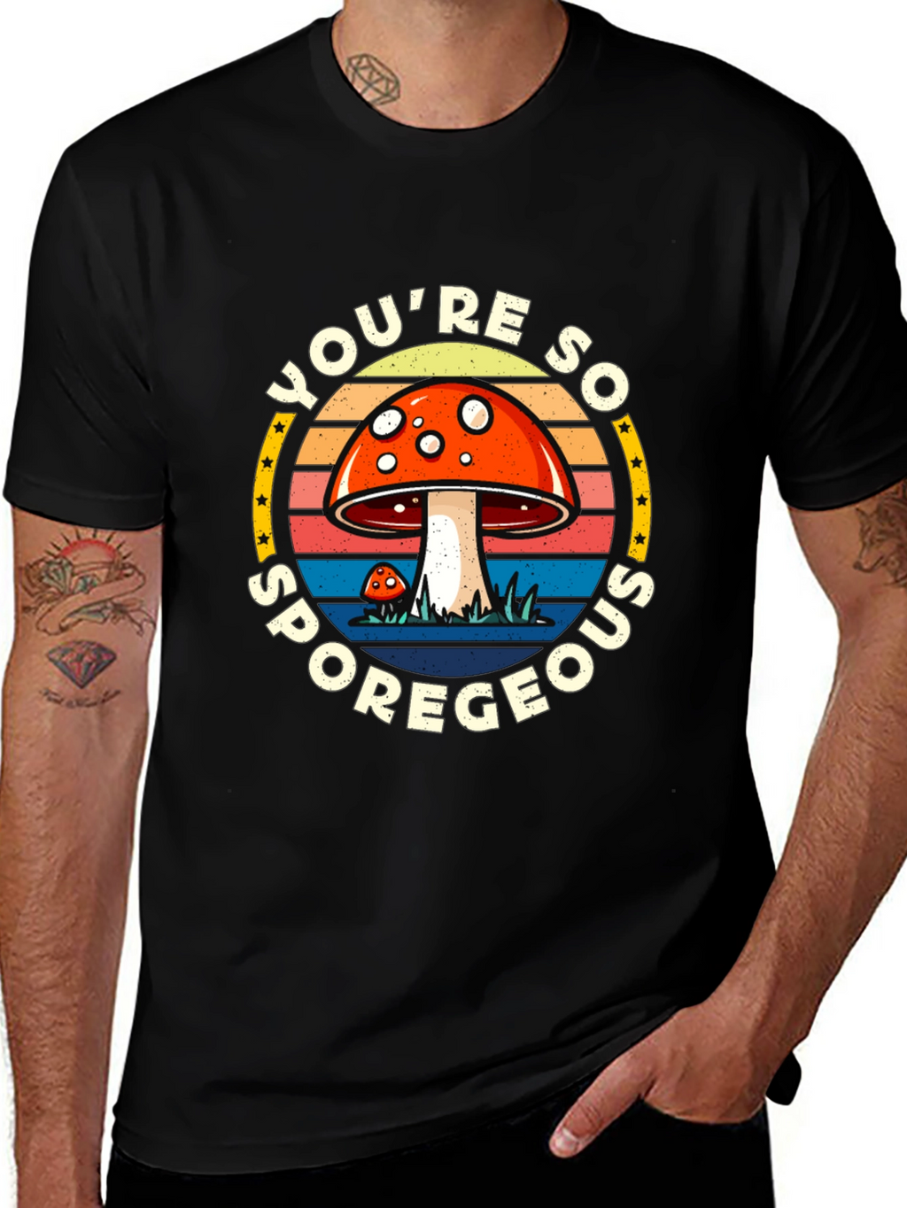 Youre So Sporegeous Mushroom Graphic Tee