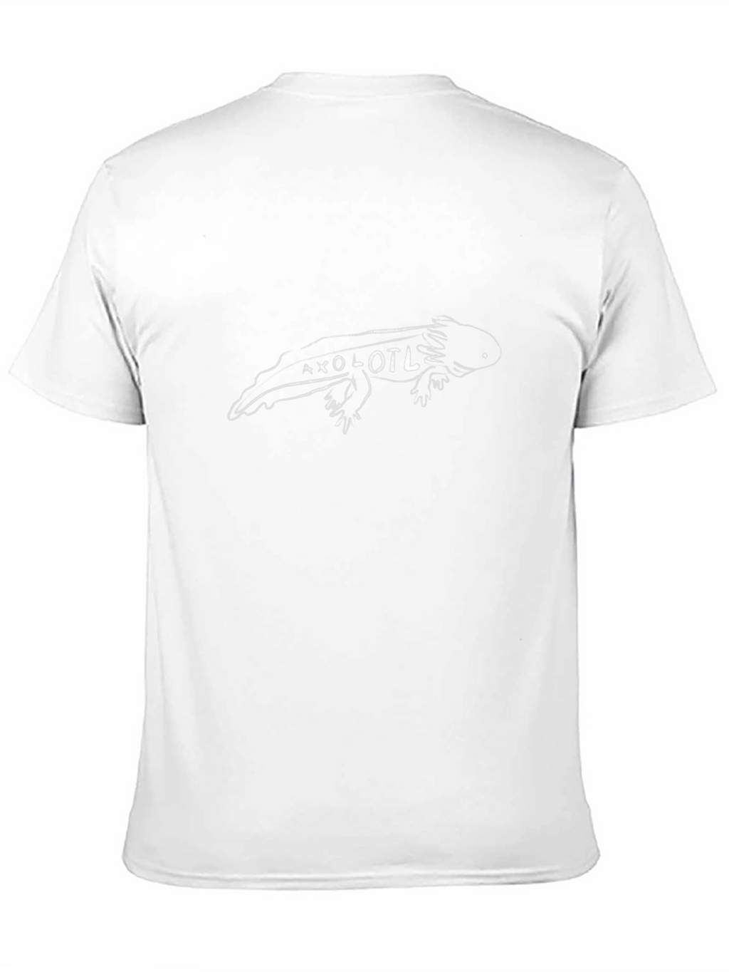 Axolotl Graphic T-Shirt - Cool Amphibian Tee