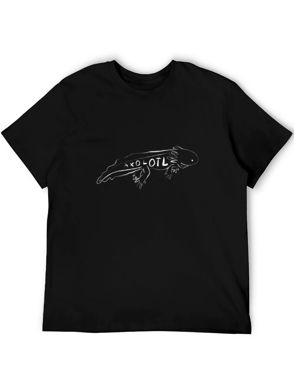 Axolotl Graphic T-Shirt - Cool Amphibian Tee