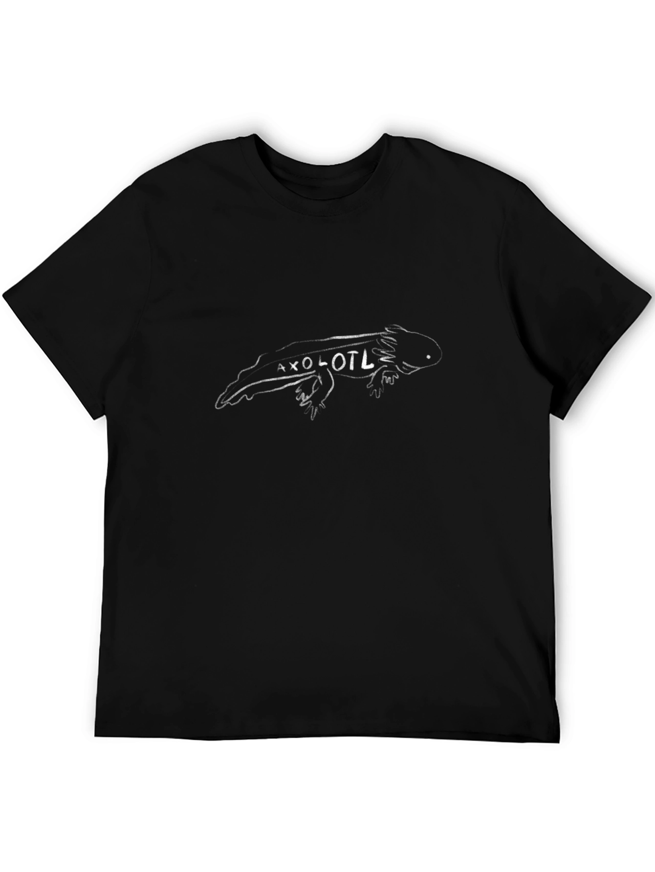 Axolotl Graphic T-Shirt - Cool Amphibian Tee
