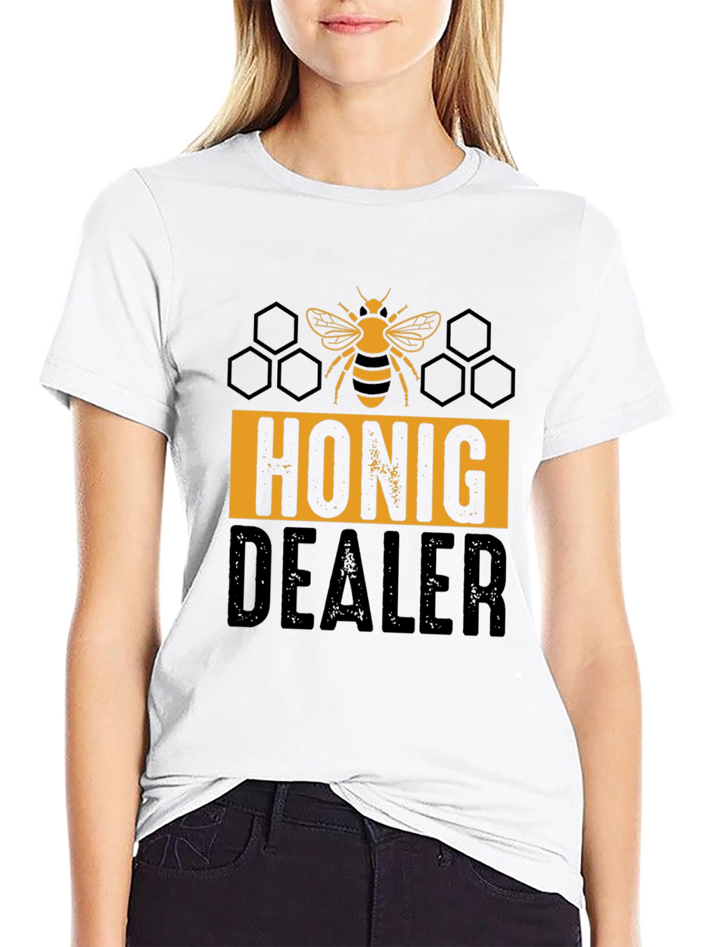 Honig Dealer Bee Graphic Tee - Black