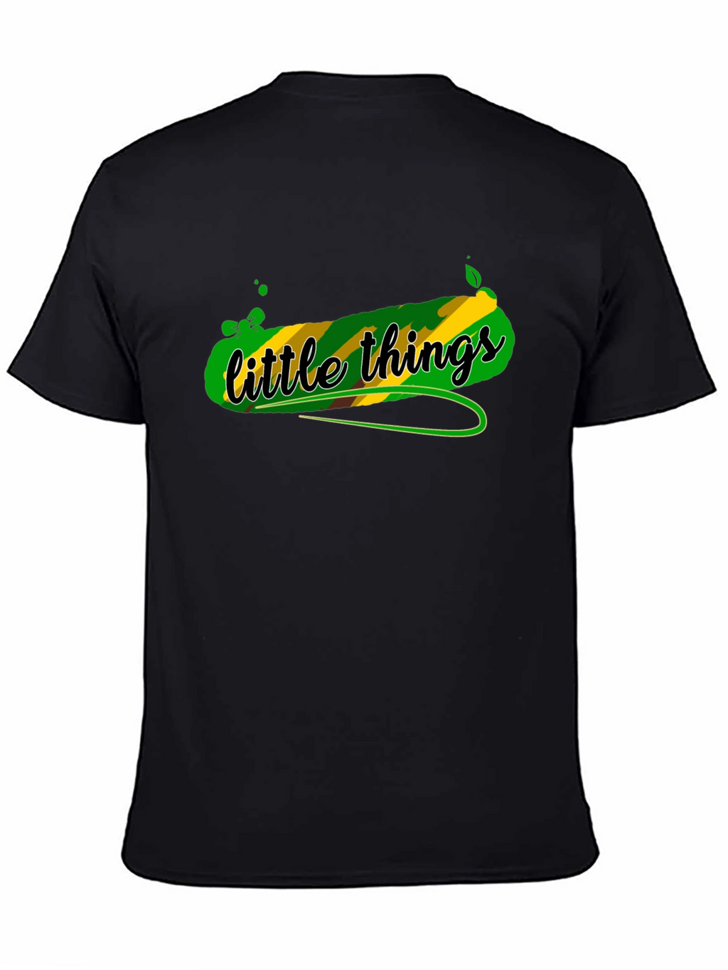 Little Things Reggae T-Shirt - Black
