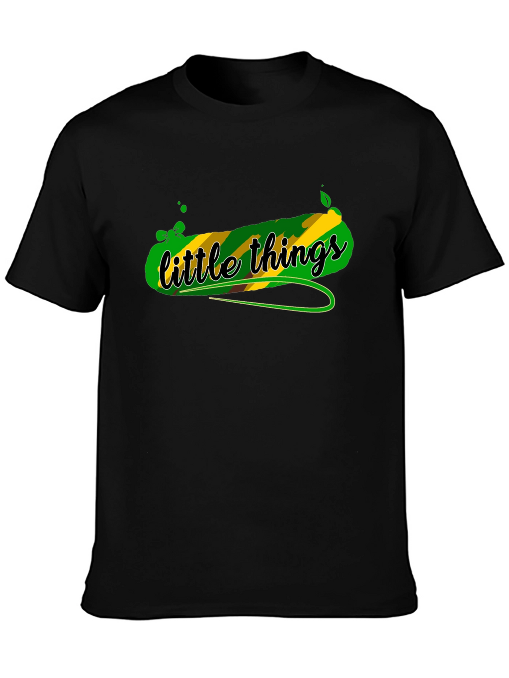 Little Things Reggae T-Shirt - Black