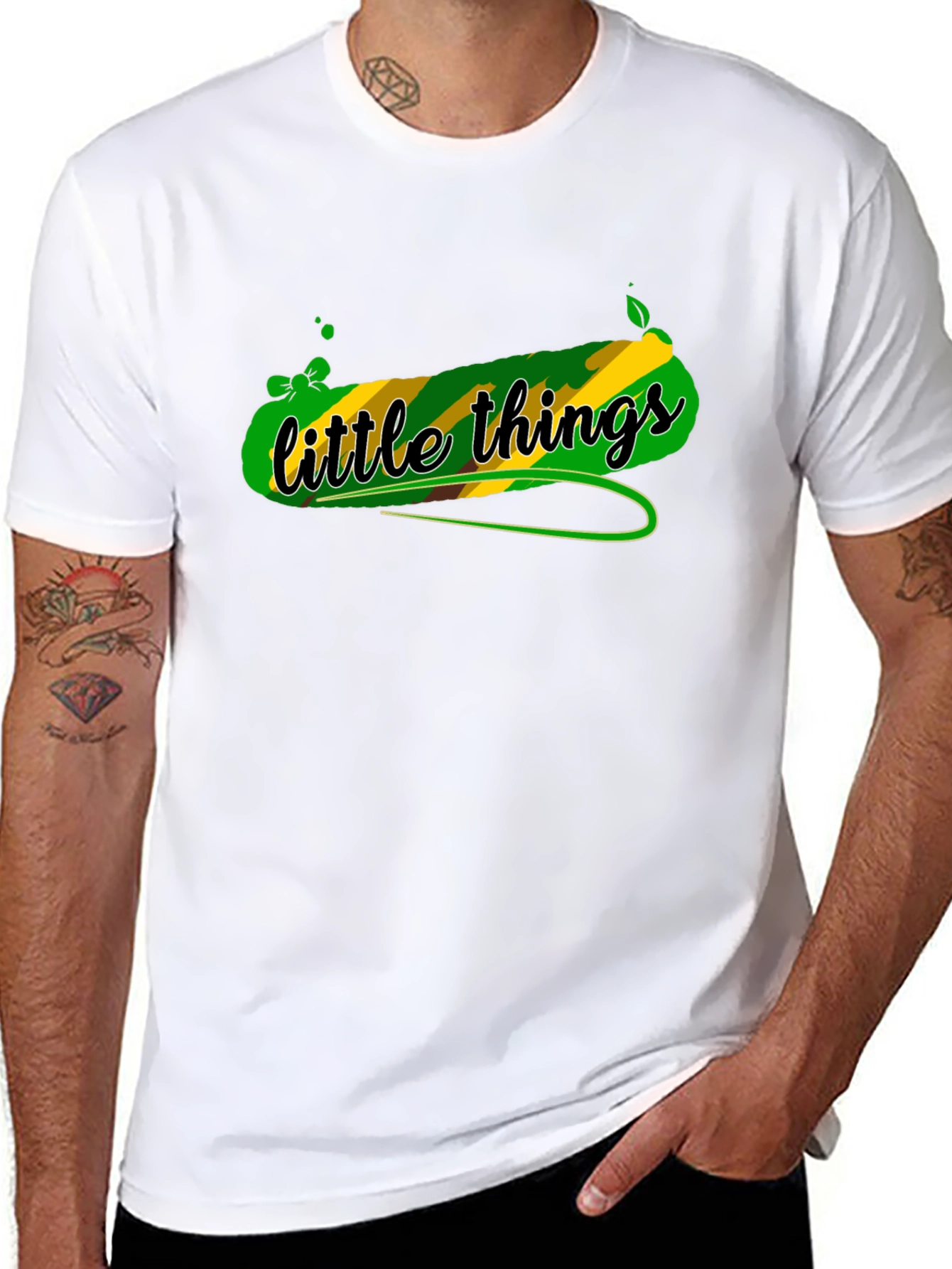 Little Things Reggae T-Shirt - Black