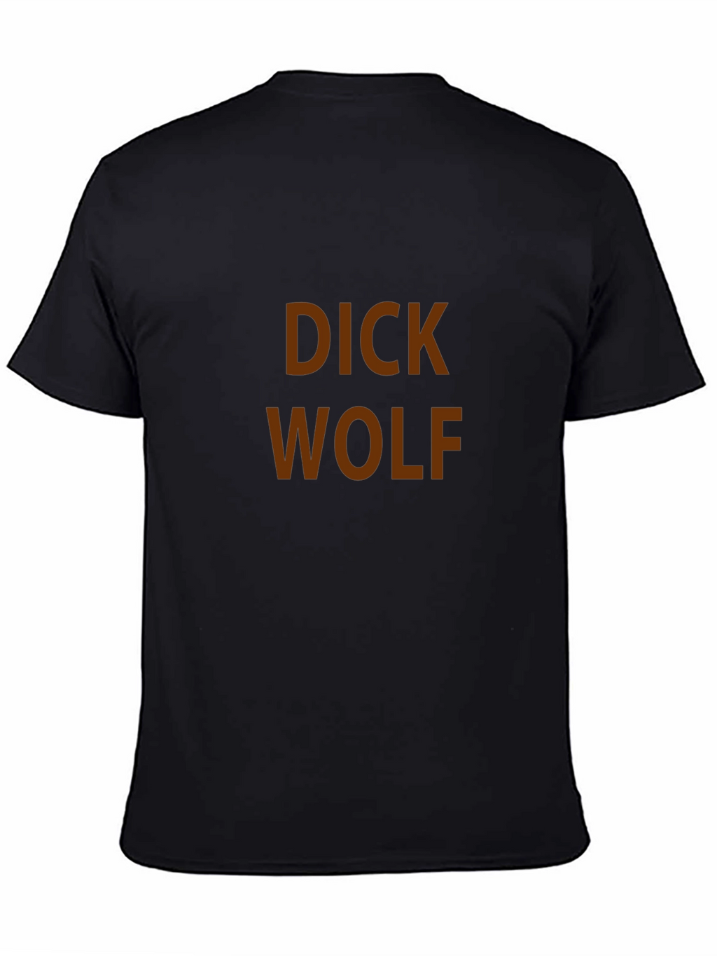 Dick Wolf Black T-Shirt