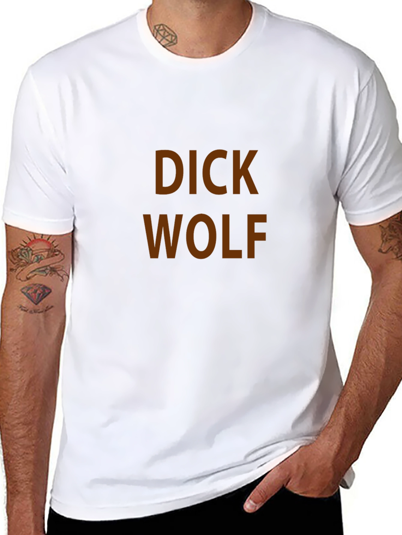 Dick Wolf Black T-Shirt