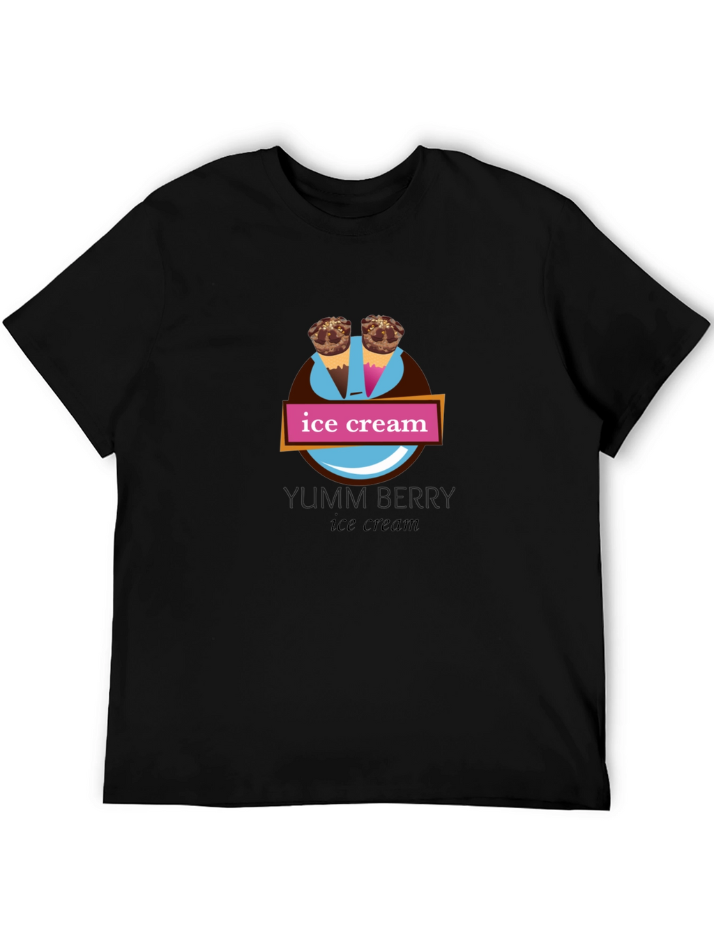 Yumm Berry Ice Cream Graphic Tee