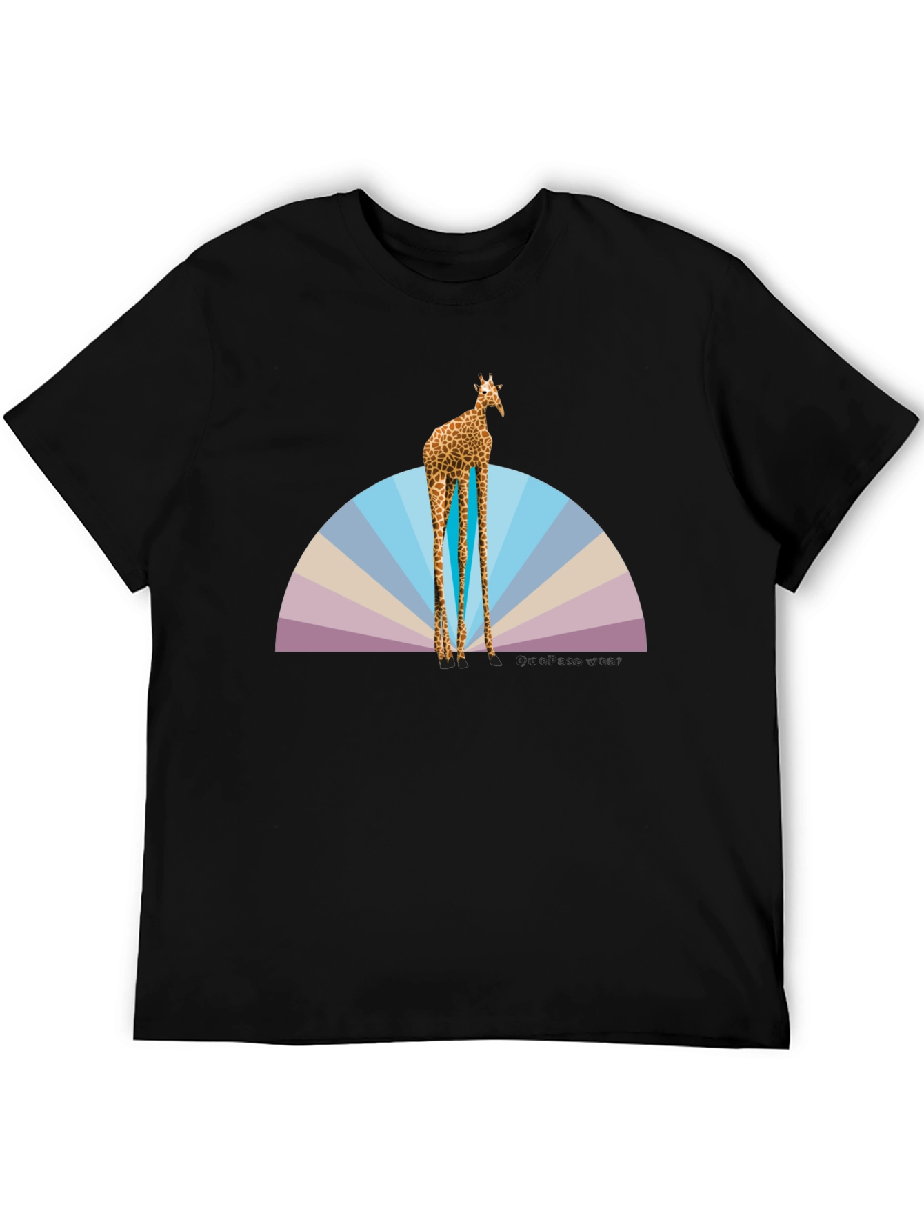 Giraffe Graphic Tee - Unique Animal Print Shirt