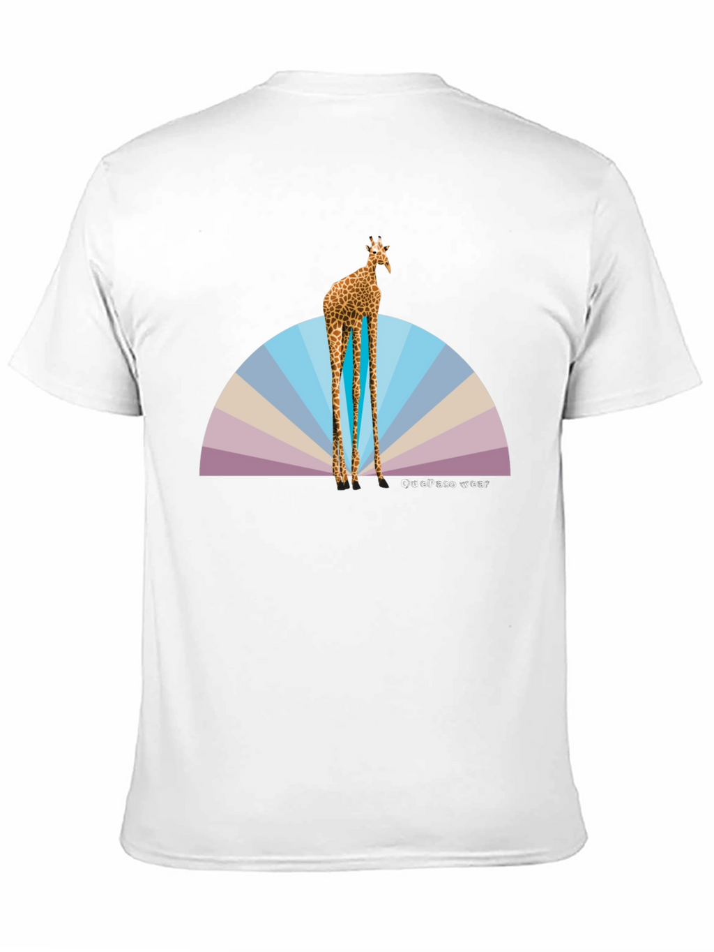 Giraffe Graphic Tee - Unique Animal Print Shirt