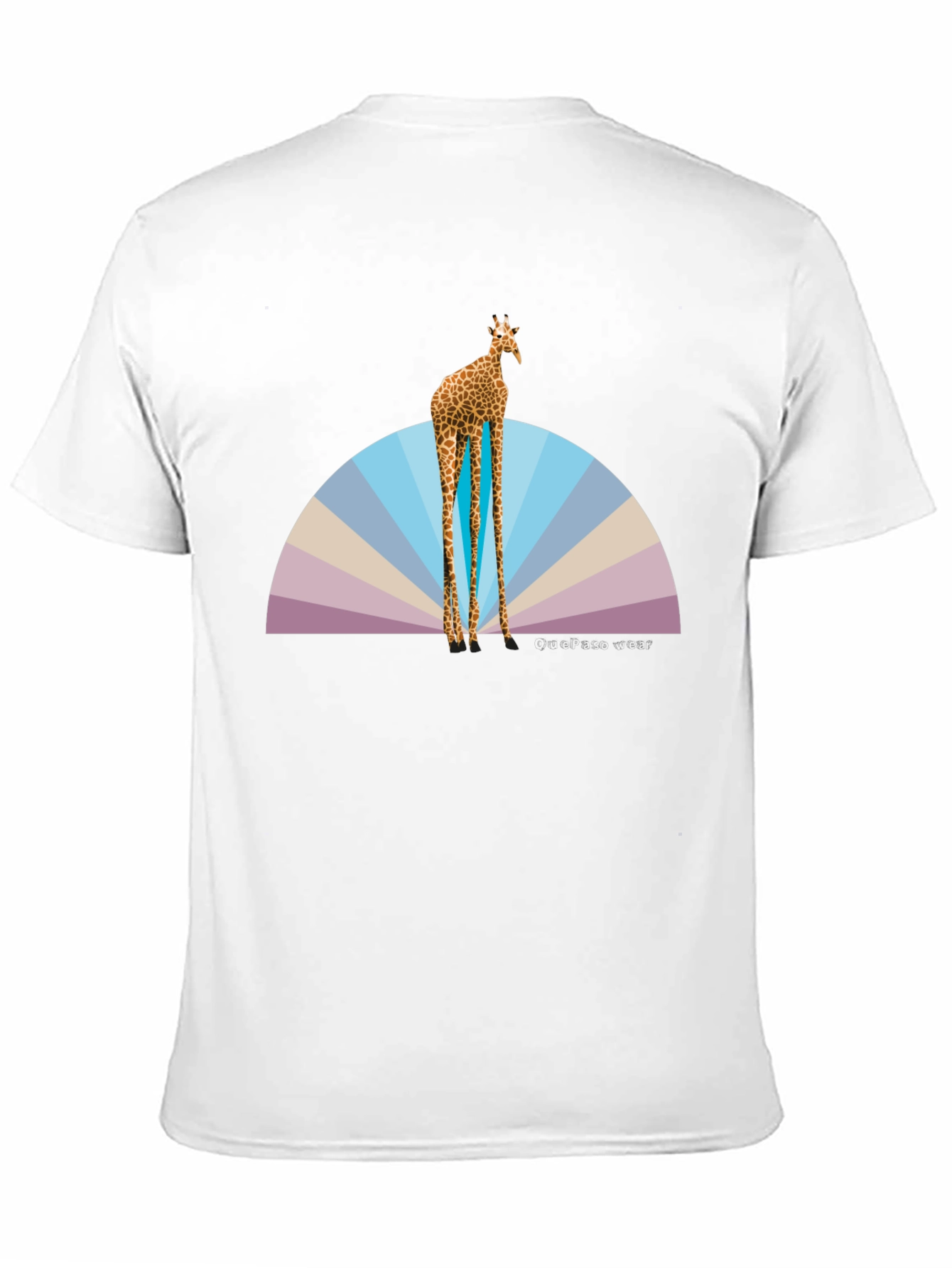 Giraffe Graphic Tee - Unique Animal Print Shirt