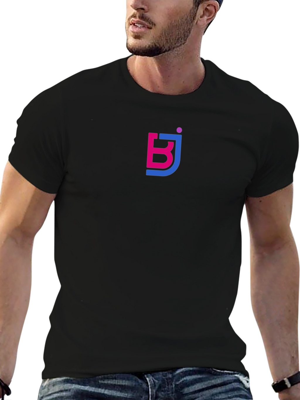 Modern Logo Tee - Black
