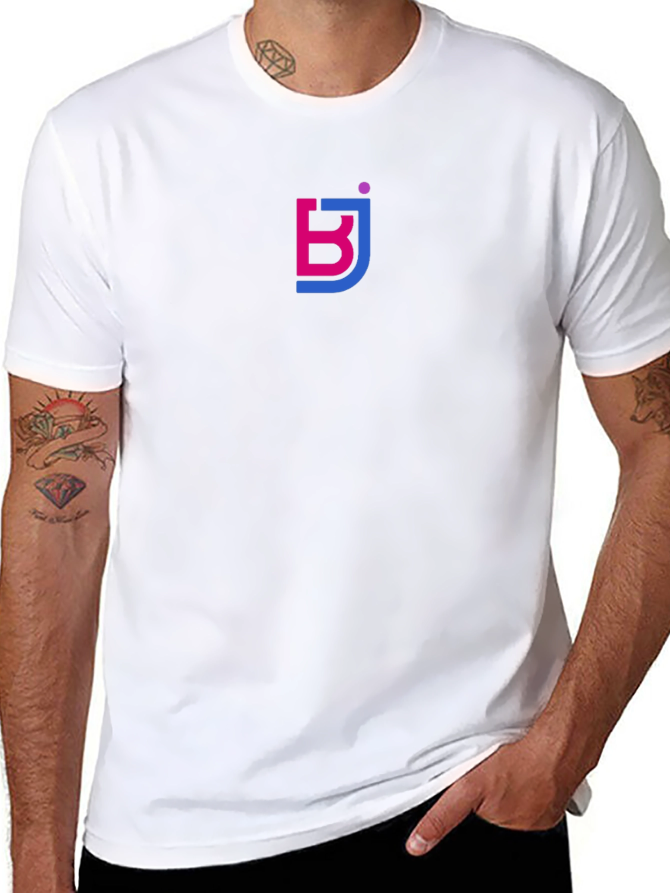 Modern Logo Tee - Black