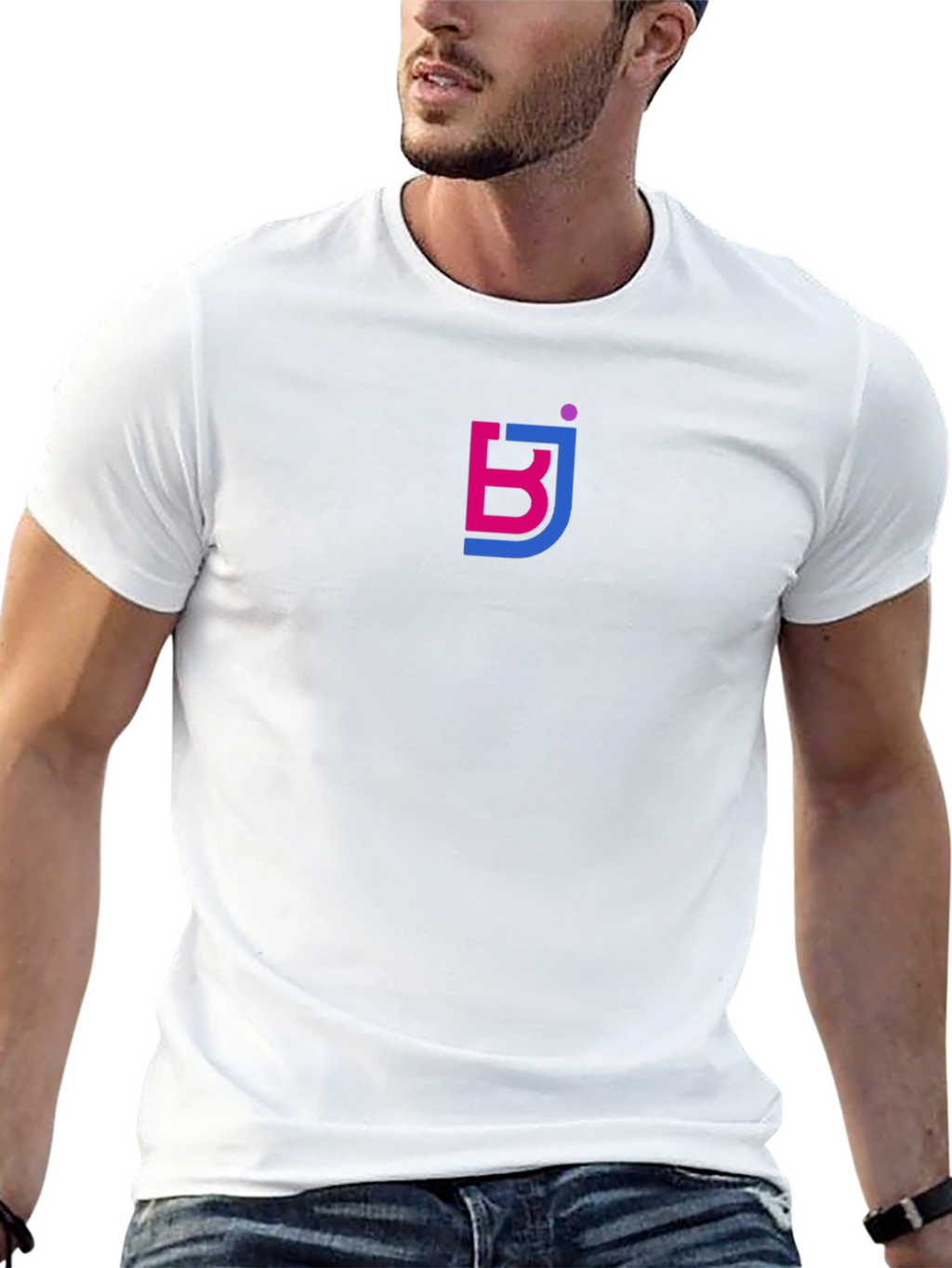 Modern Logo Tee - Black
