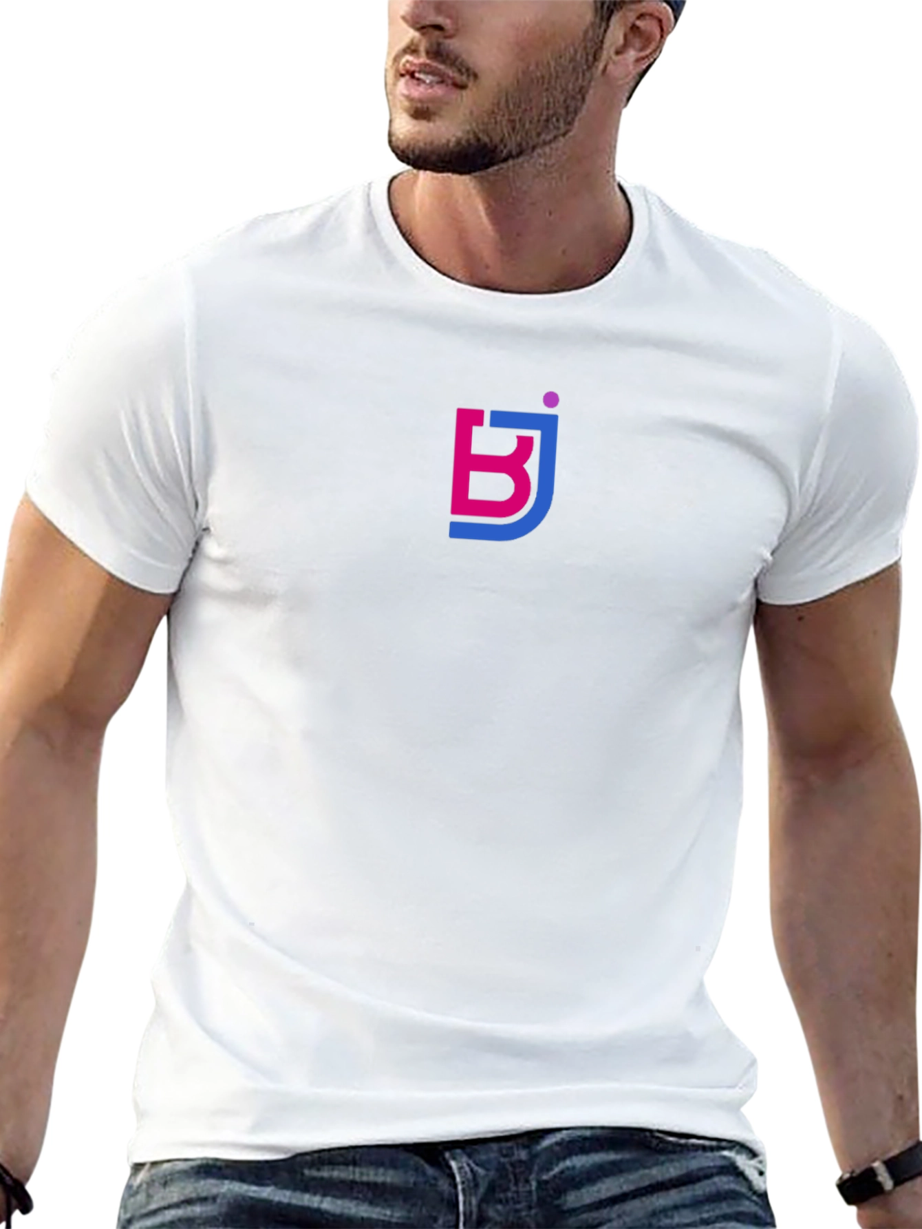 Modern Logo Tee - Black