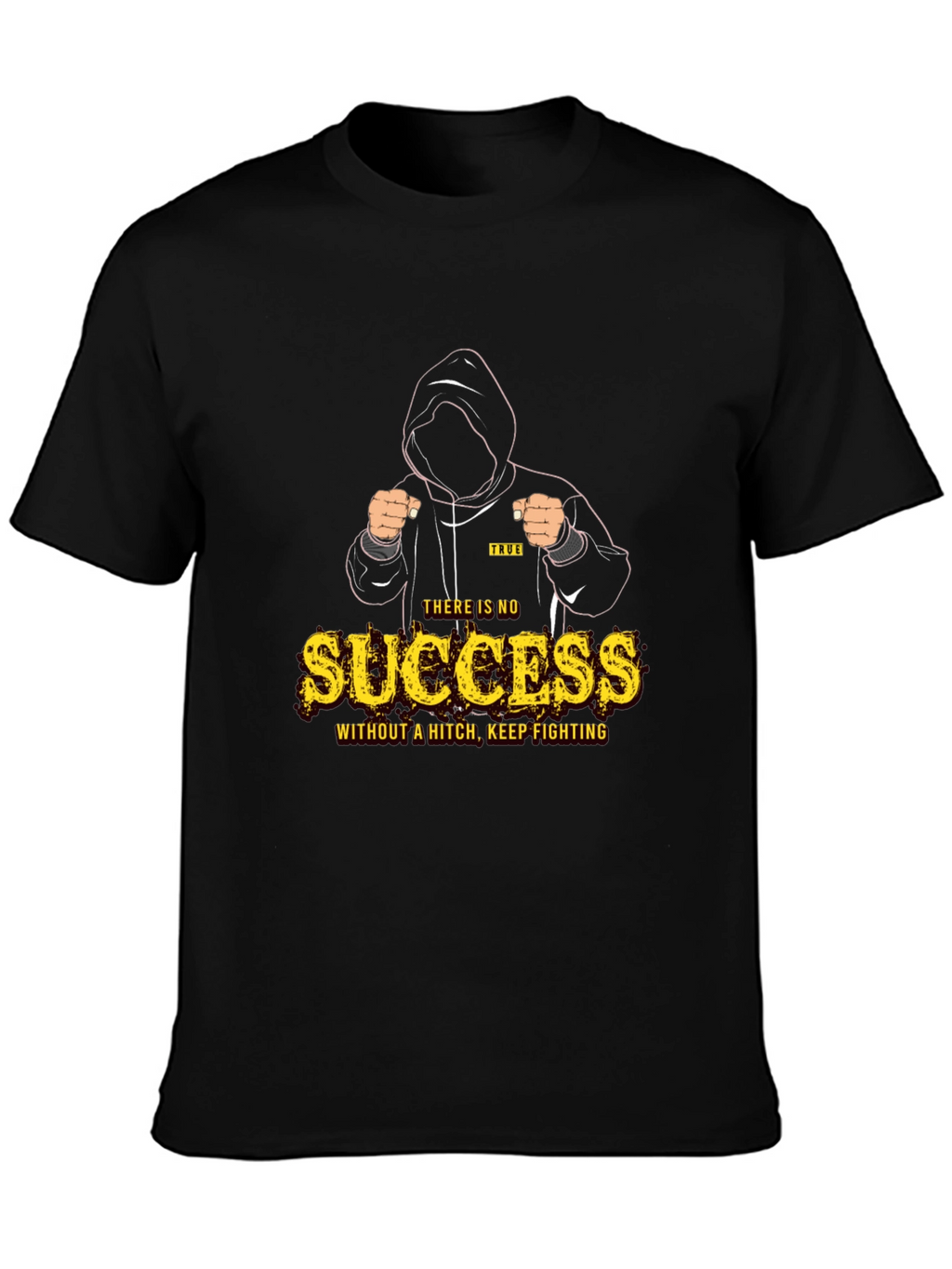 Motivational Success Graphic Print Tee