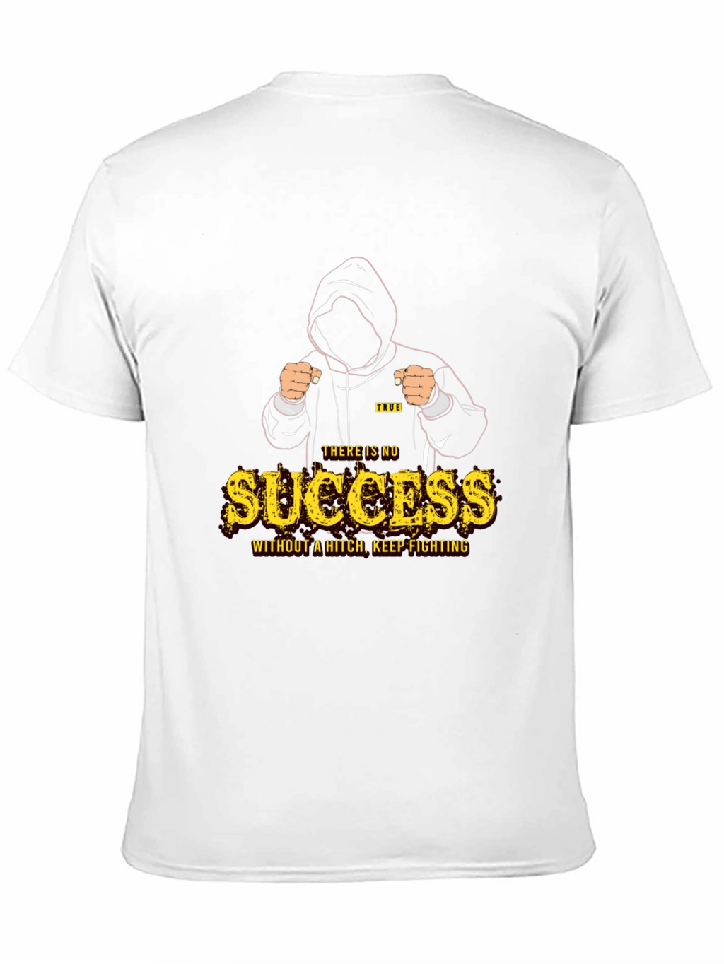 Motivational Success Graphic Print Tee