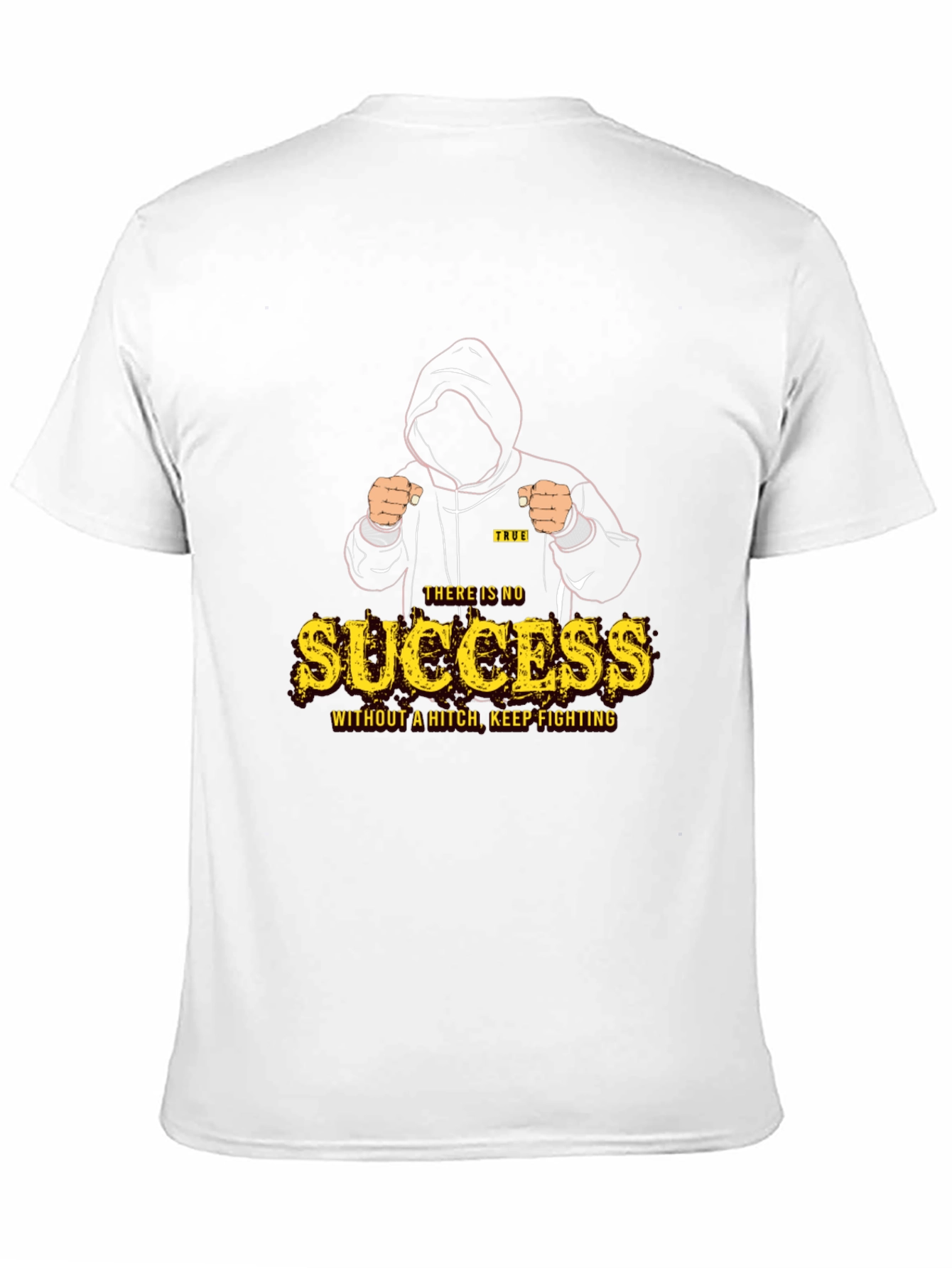 Motivational Success Graphic Print Tee