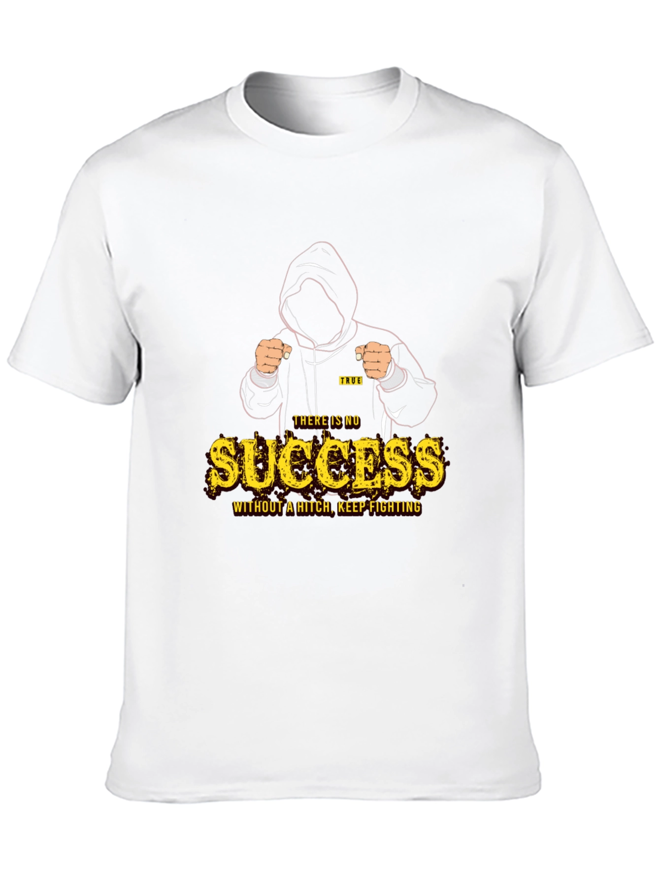 Motivational Success Graphic Print Tee