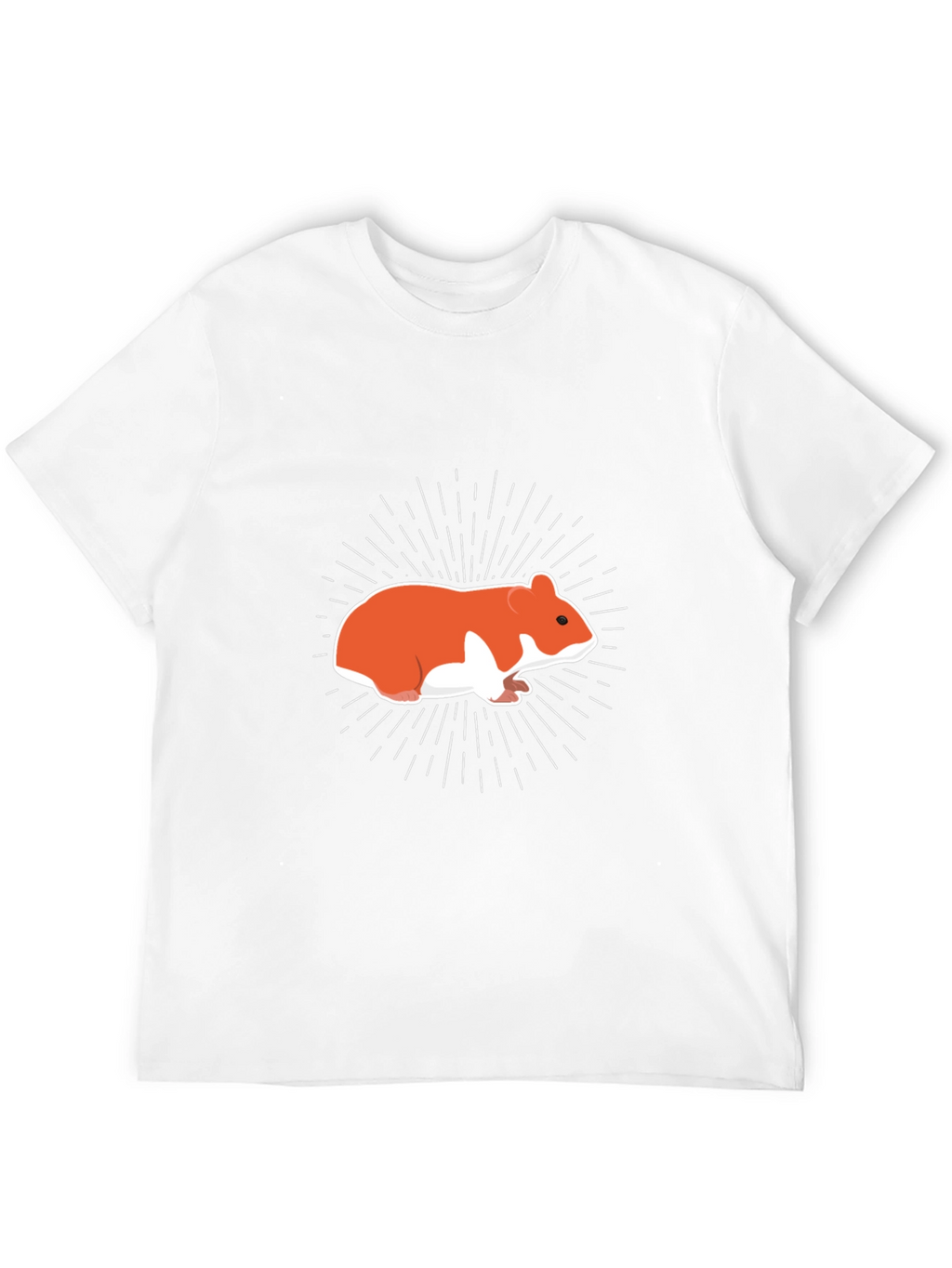 Hamster Graphic Tee - Mens Black T-Shirt