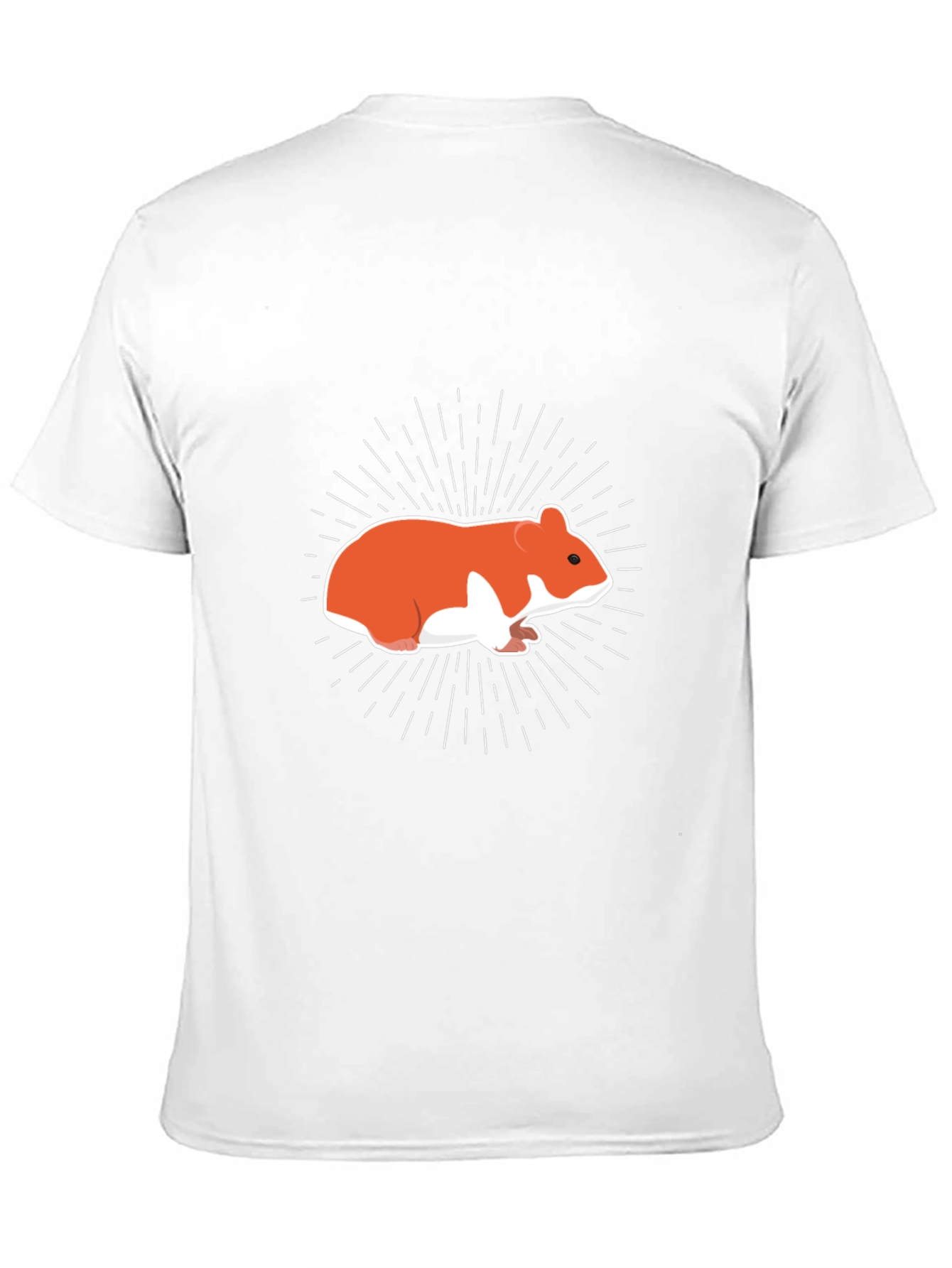 Hamster Graphic Tee - Mens Black T-Shirt