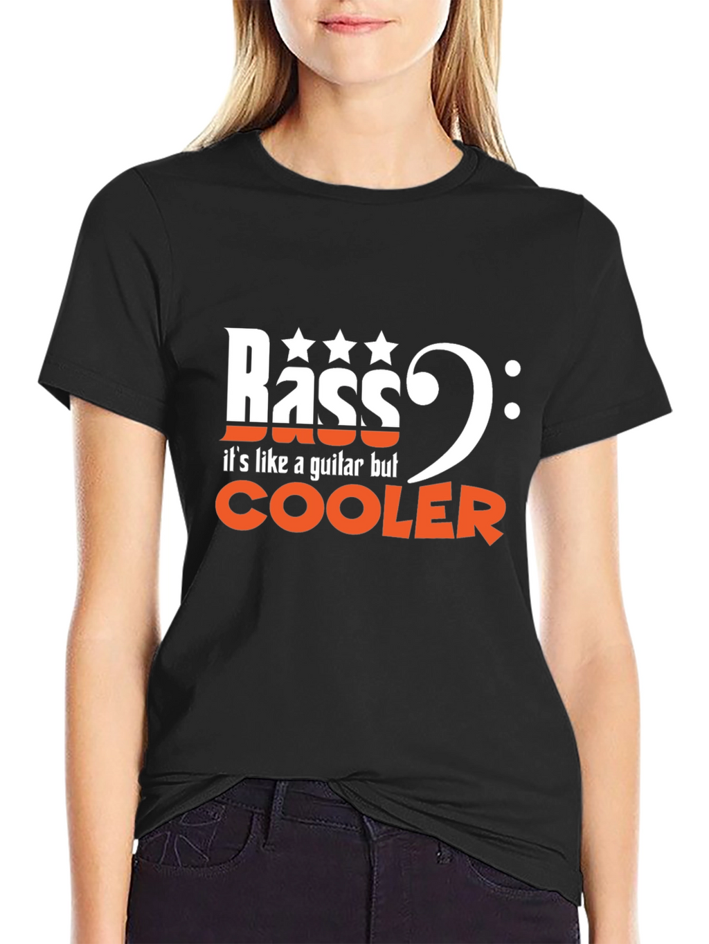 Bass Guitar T-Shirt: Its Like a Guitar But Cooler!