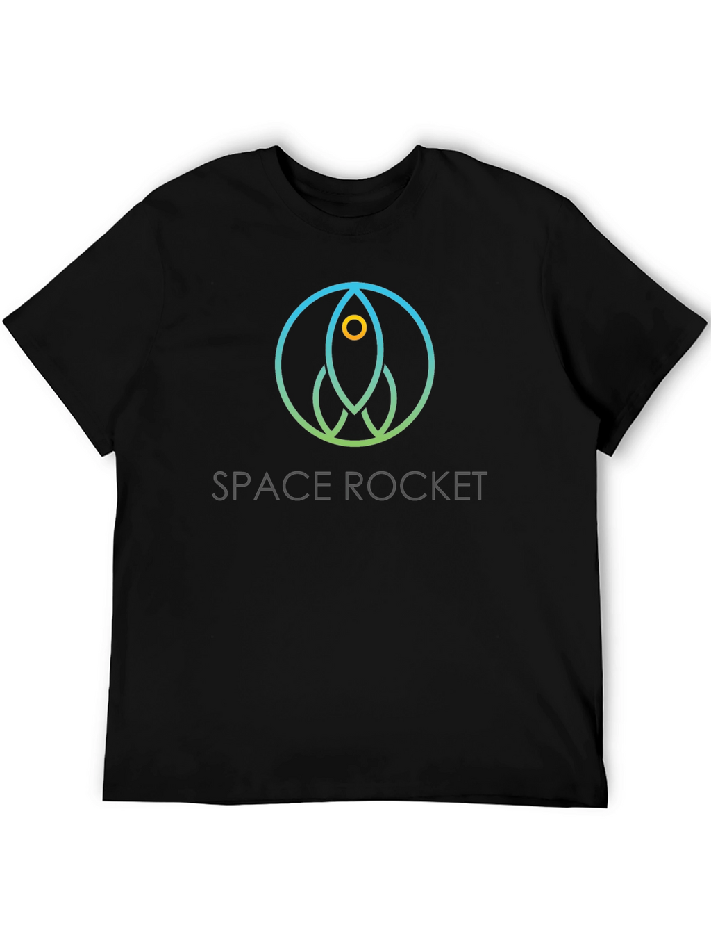 Space Rocket Graphic T-Shirt - Modern Design
