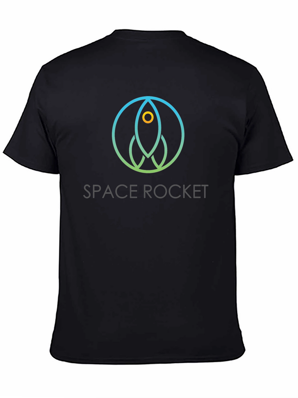 Space Rocket Graphic T-Shirt - Modern Design