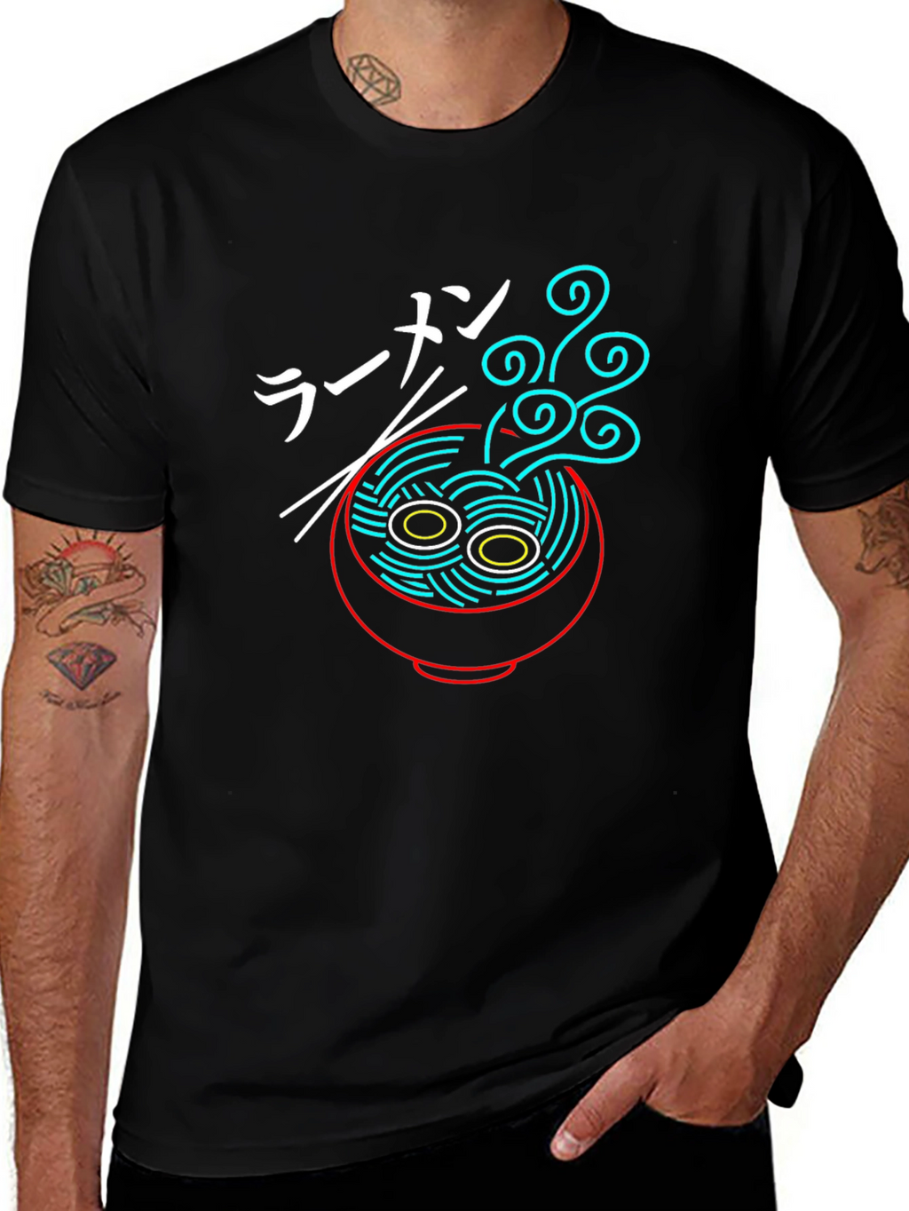 Ramen Bowl Graphic Tee - Stylish & Unique!