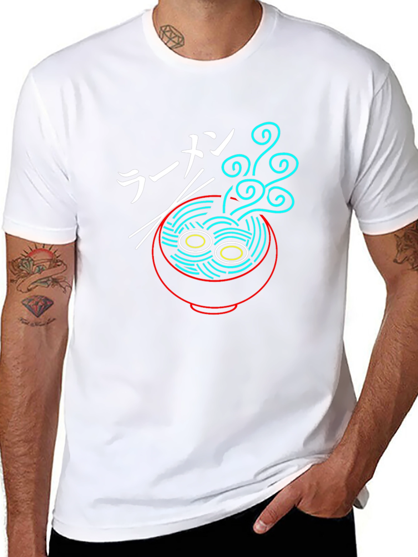 Ramen Bowl Graphic Tee - Stylish & Unique!