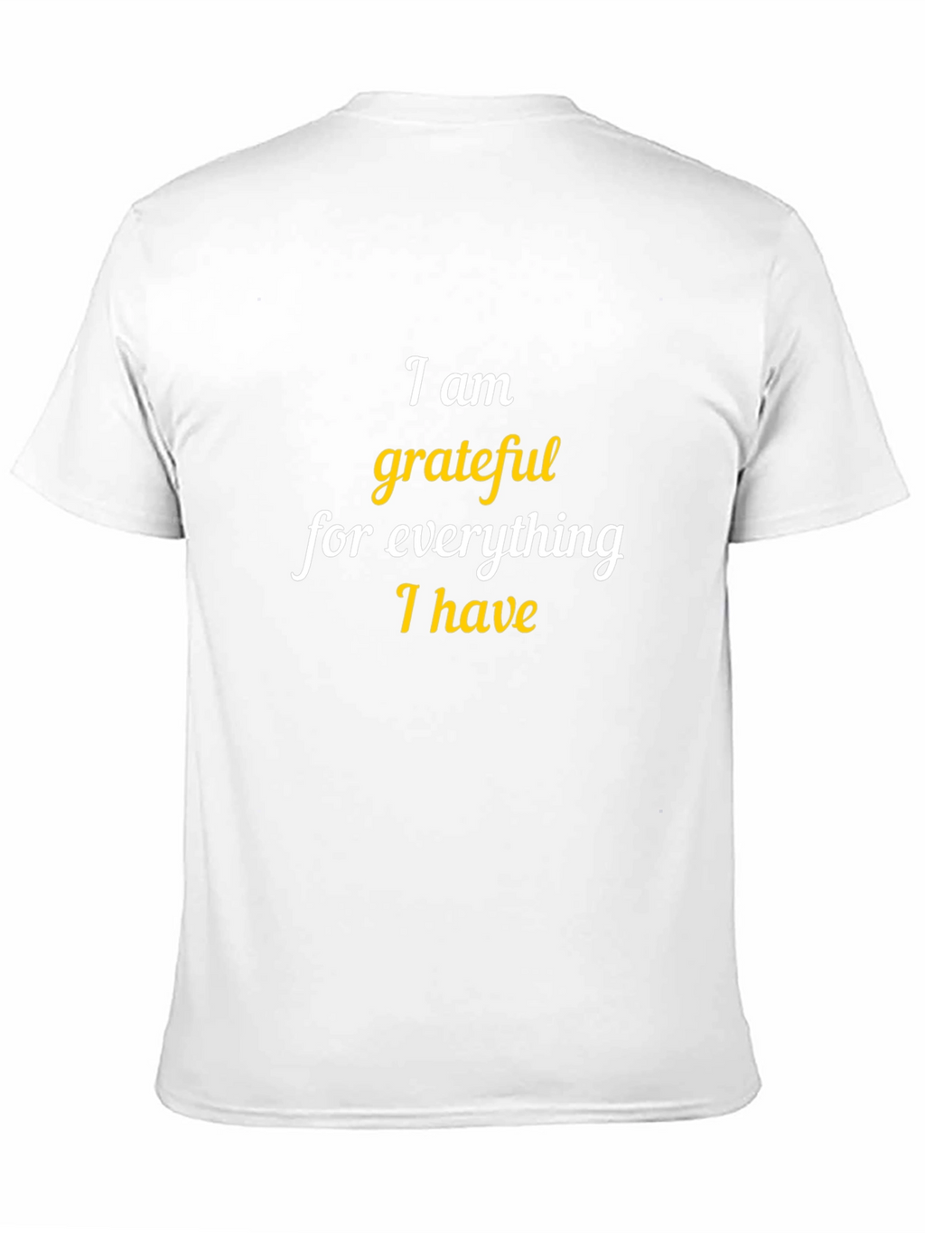 Grateful Print Black T-Shirt