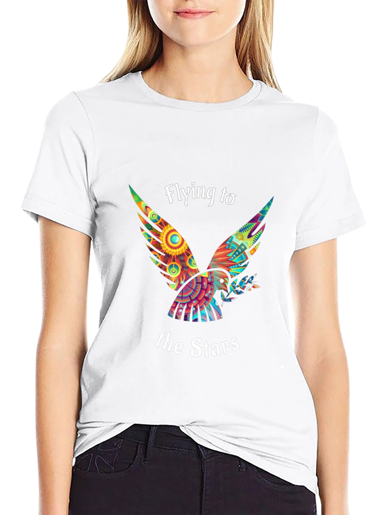 Flying to the Stars Graphic T-Shirt